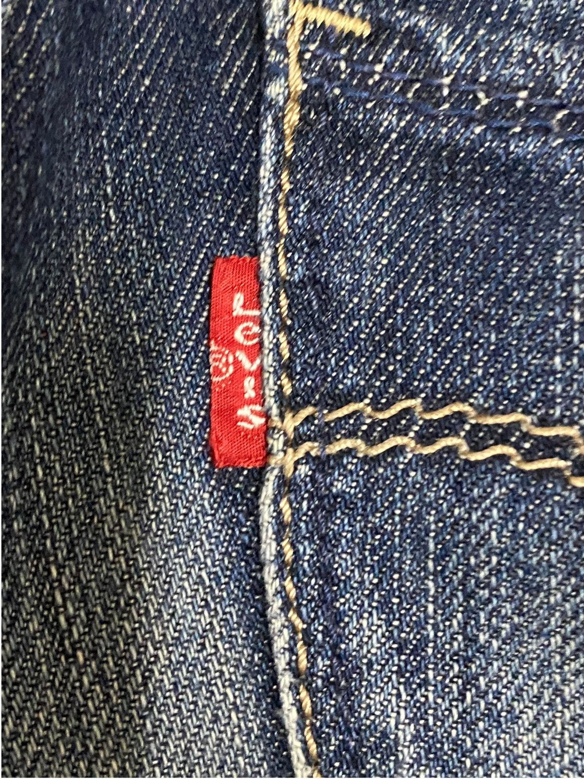 Levi's Levis Lady Style Flare Blue Wash Soft Jeans Size 32" / US 10 / IT 46 - 8 Thumbnail
