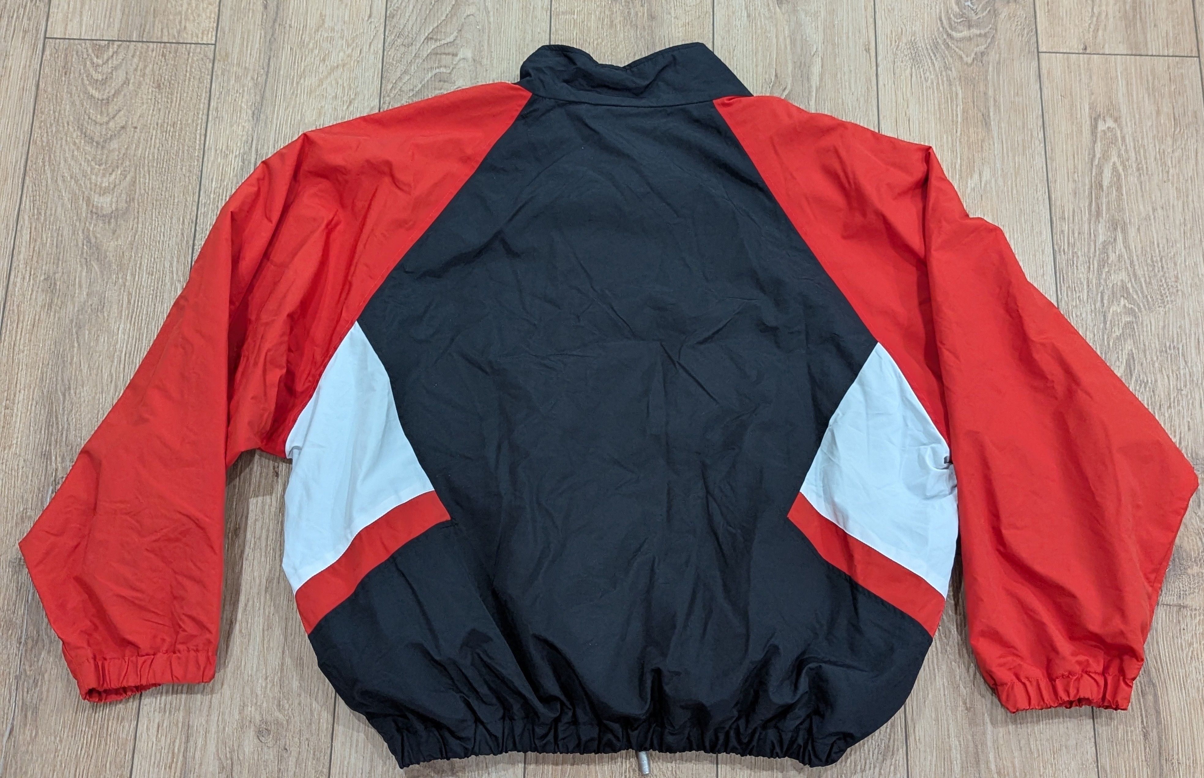 Rhude RHUDE Colorblock Track Jacket Blood Orange 2XL Size US XXL / EU 58 / 5 - 5 Thumbnail