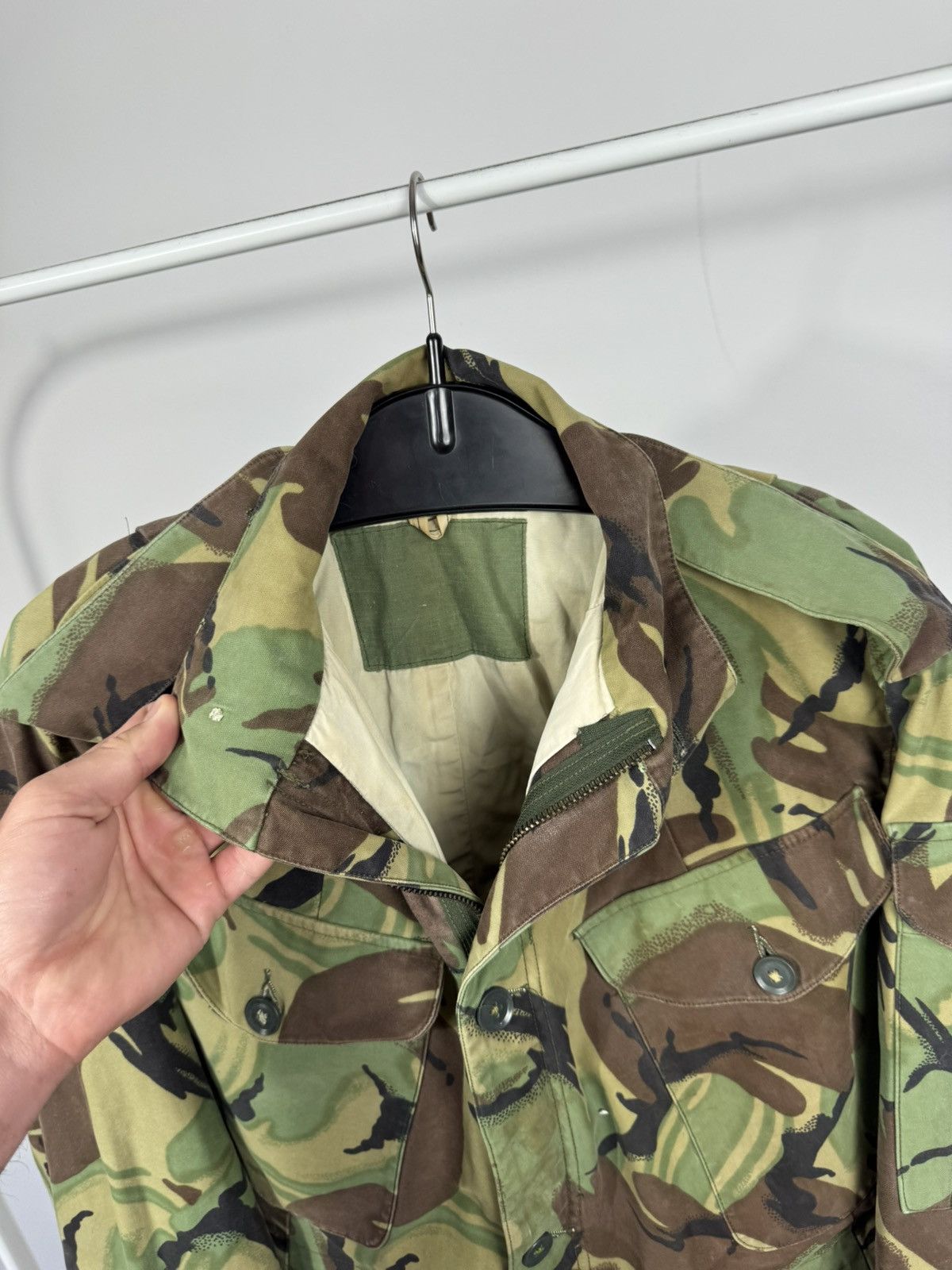 Other Vintage British Army DPM Camouflage Field Jacket Military Size US M / EU 48-50 / 2 - 5 Thumbnail
