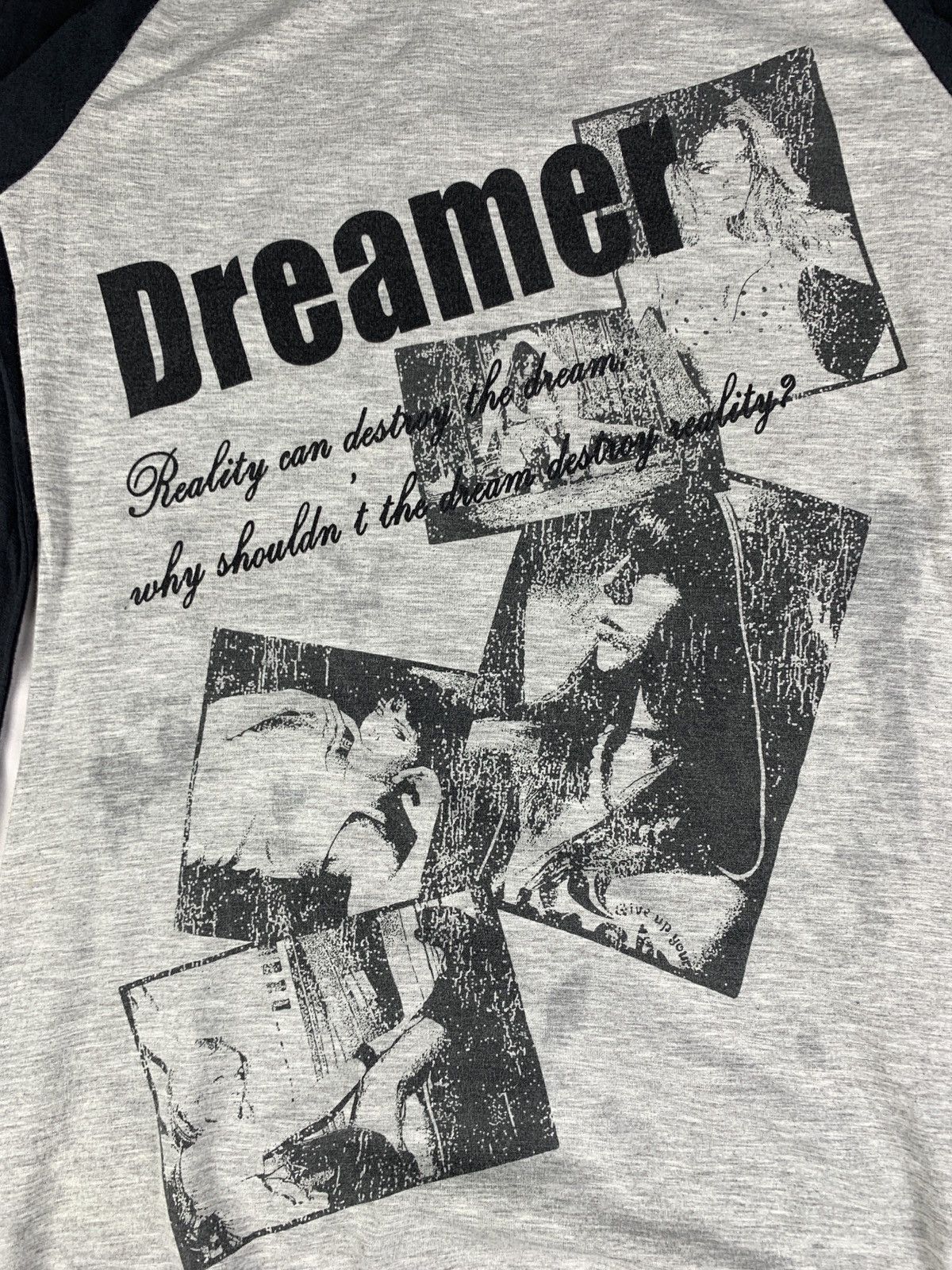 Japanese Brand Valley-G Over Shoulders Girl Graphic Longsleeve Dressy Top Size M / US 6-8 / IT 42-44 - 5 Thumbnail