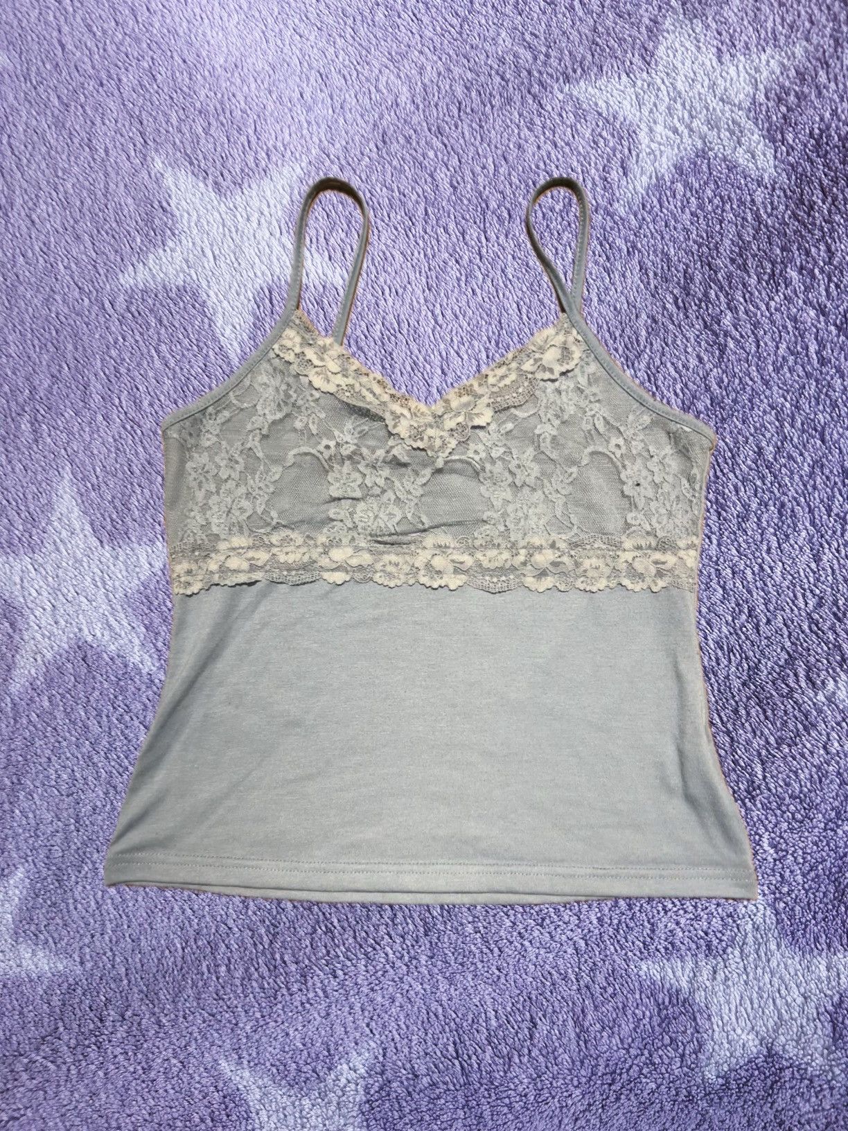 Other Light blue lace cami top Size S / US 4 / IT 40 - 1 Thumbnail