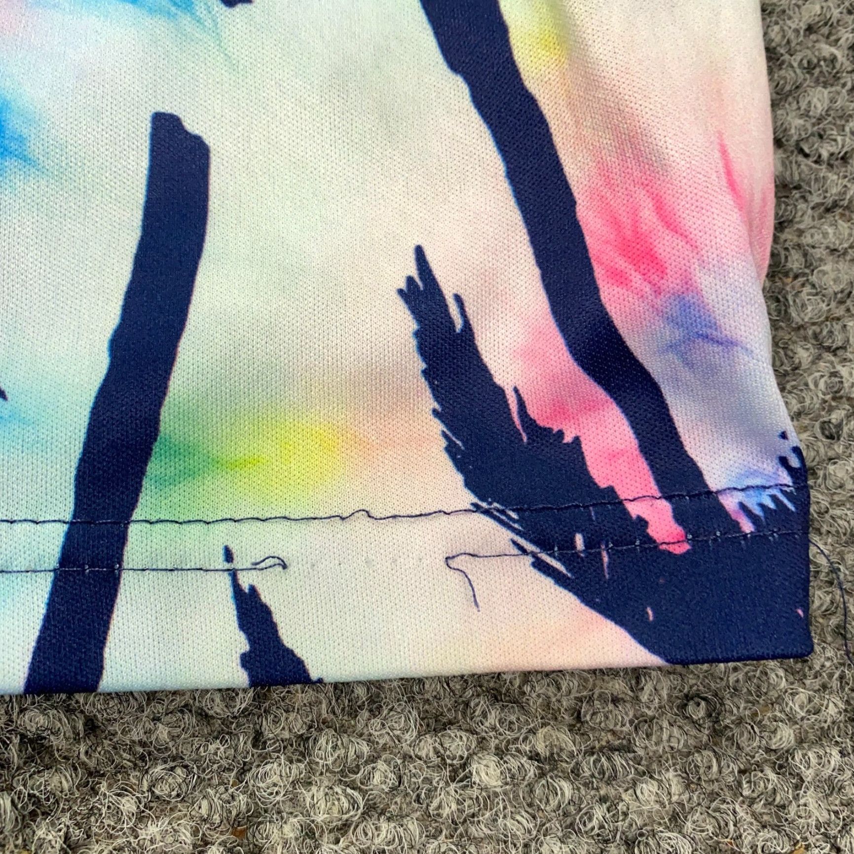 Vintage Good Vibes Shirt Mens L Blue Short Sleeve Crew Neck Beach Palm Trees T-Shirt 90s? (No 90s) Size US L / EU 52-54 / 3 - 6 Thumbnail