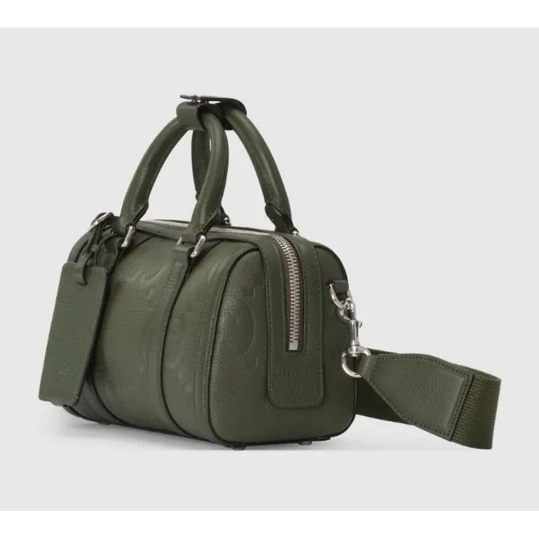 Gucci o1s1wg110225 Size: OS / Jumbo GG Mini Duffle Bag in Green Size ONE SIZE - 2 Thumbnail