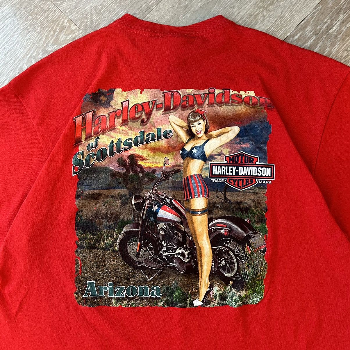 Harley Davidson 2010 XL Arizona Harley Davidson Tee Size US XL / EU 56 / 4 - 4 Thumbnail
