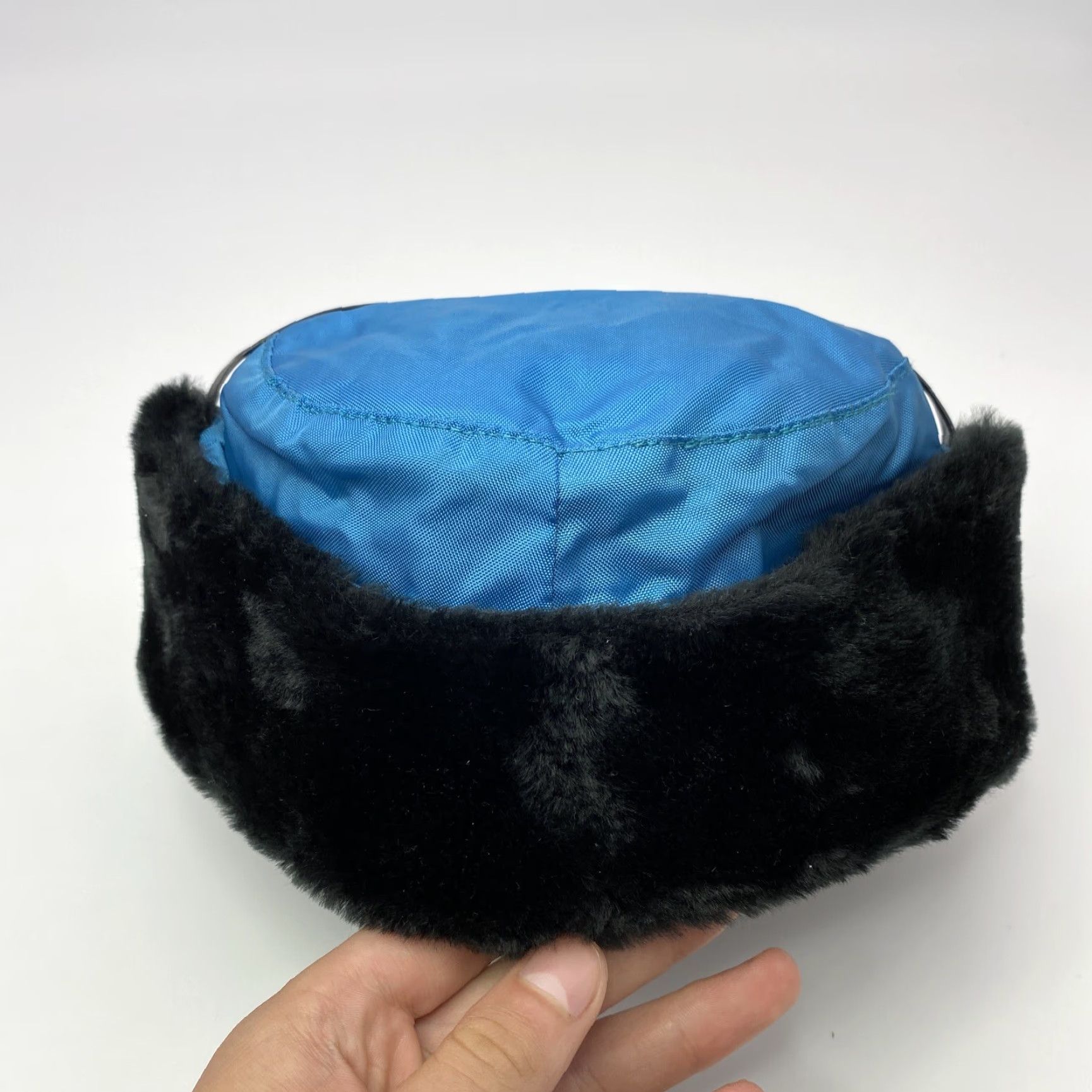Vintage VINTAGE 60s ABC OLYMPICS CAST CREW INSULATED EAR FLAP HAT ONE SIZE BLUE UNISEX ADULTS Size ONE SIZE - 3 Thumbnail