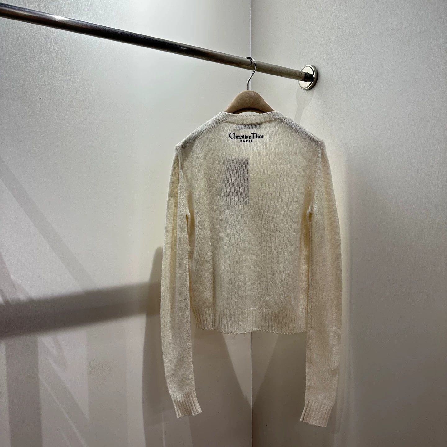 Christian Dior Monsieur Dior cashmere gold thread butterfly sweater 36 Size XS / US 0-2 / IT 36-38 - 2 Thumbnail