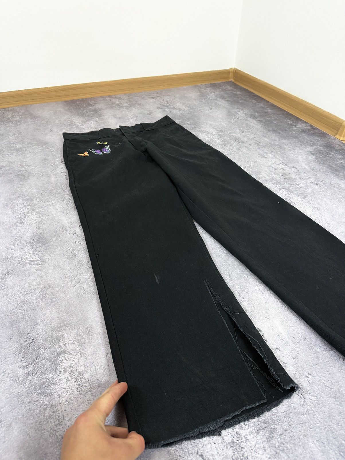 Dickies Vintage Dickies Butterflies Custom Baggy Hype Y2K Work Pants Size US 30 / EU 46 - 3 Thumbnail