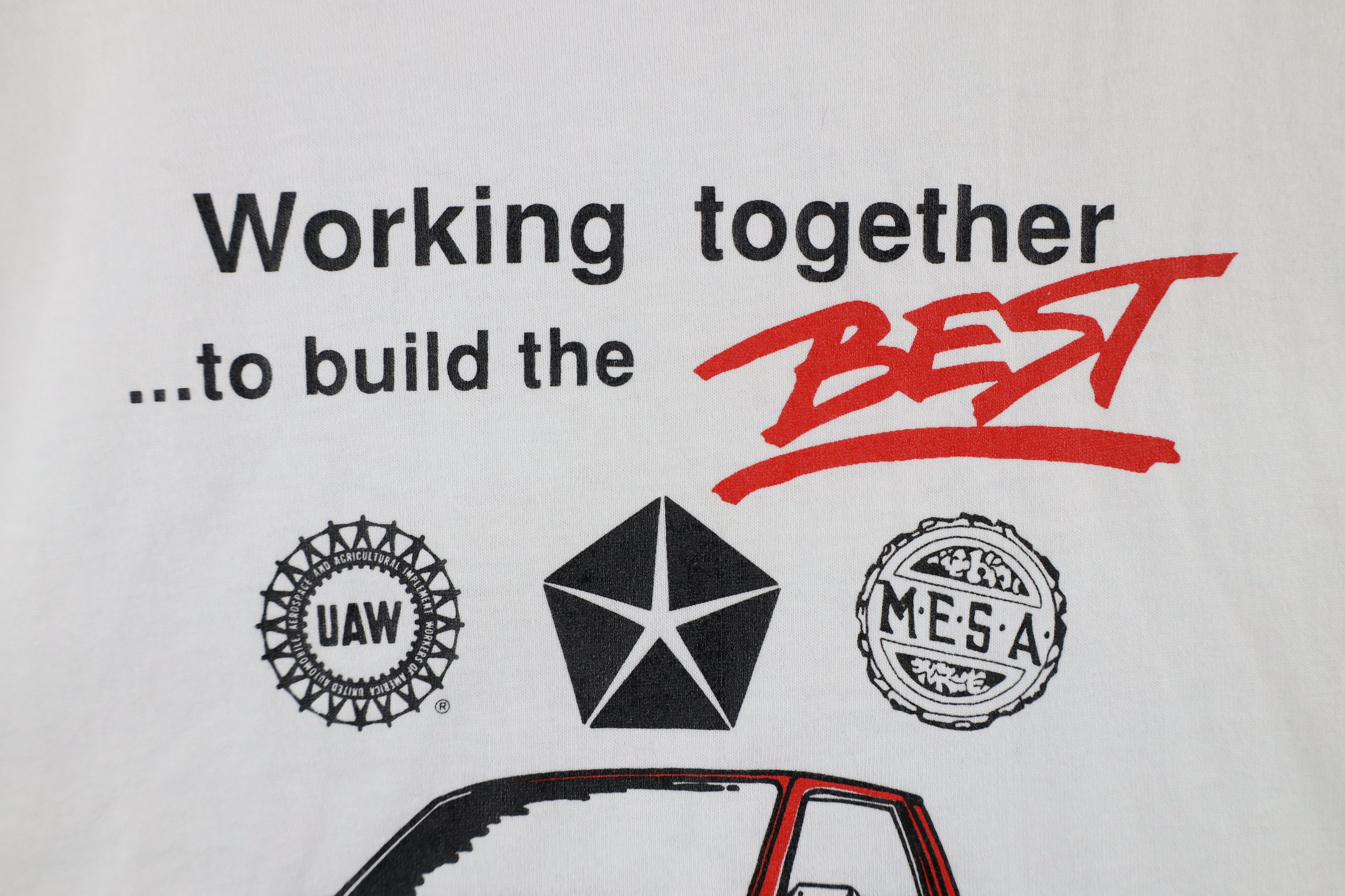 Vintage Vintage 90s Dakota Sport Assembly Complex T-Shirt White USA Size US XL / EU 56 / 4 - 5 Thumbnail
