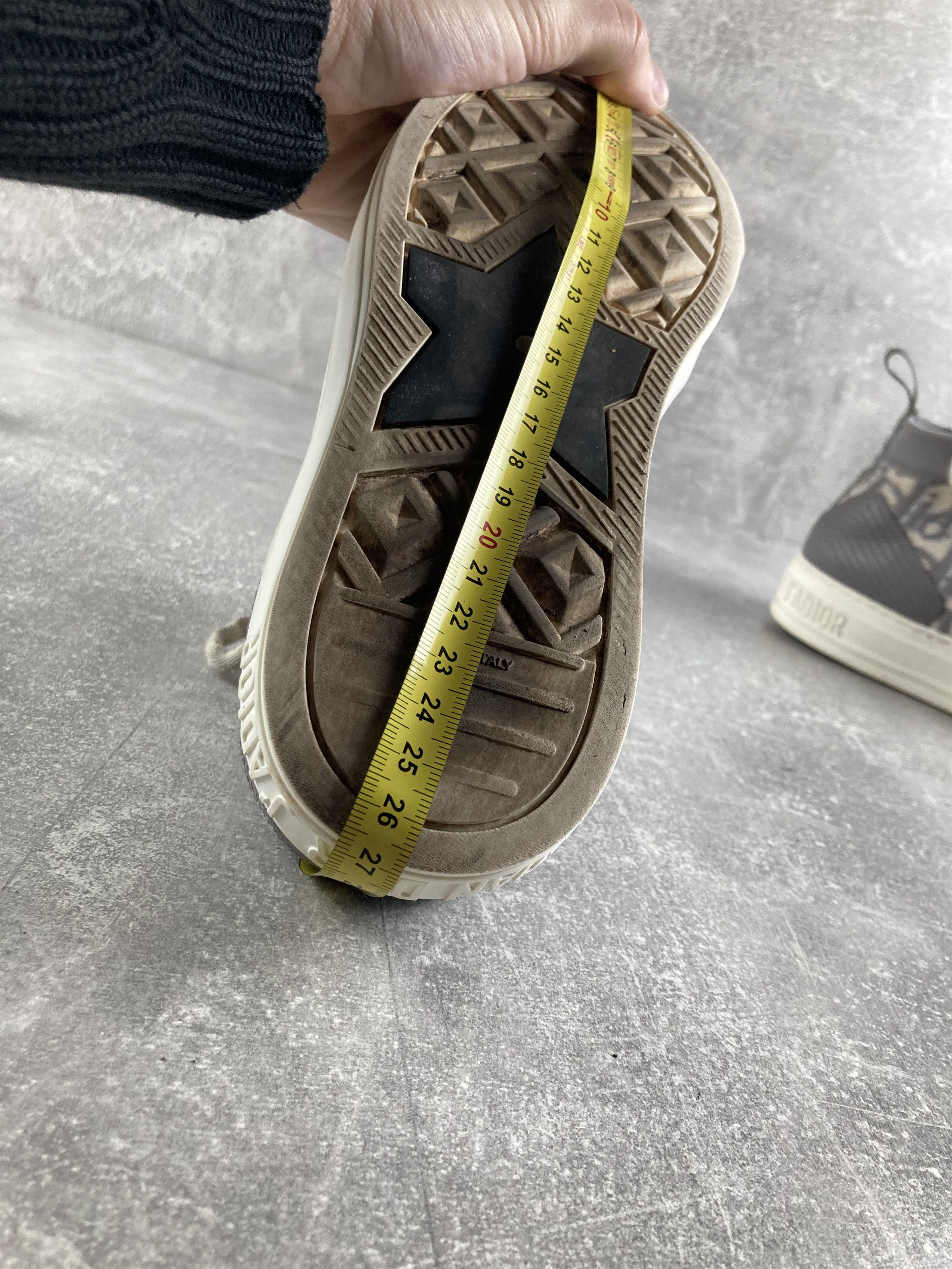 Dior Dior monogram logo Oblique Technical Mesh high sneakers Size US 7.5 / IT 37.5 - 13 Thumbnail