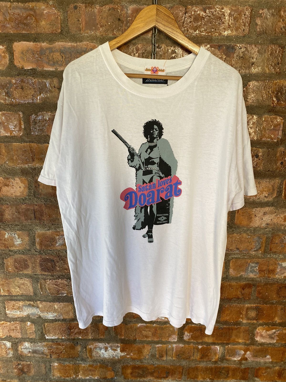 20471120 × Japanese Brand × Swagger 1990s Satan Arbeit X Doarat Girl X WAR Size US XL / EU 56 / 4 - 2 Thumbnail
