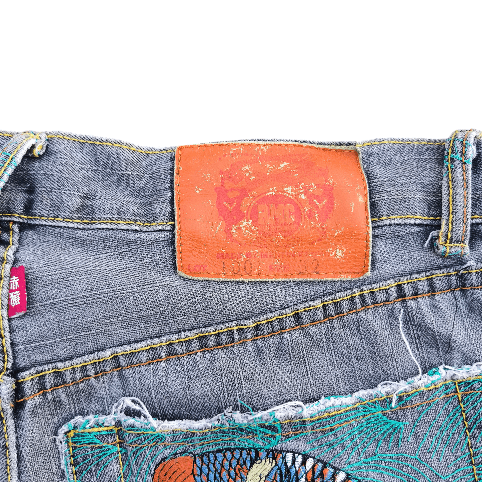Japanese Brand Red Monkey Company Koi Jeans Size US 32 / EU 48 - 3 Thumbnail