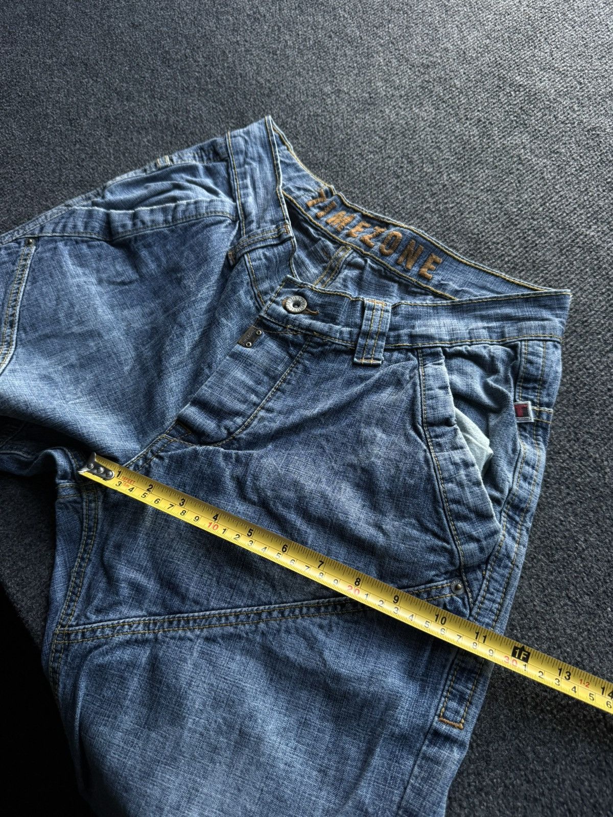 Japanese Brand Y2K 00s Japanese Number Nine Punk Rock Retro Avant Garde Size US 30 / EU 46 - 23 Thumbnail