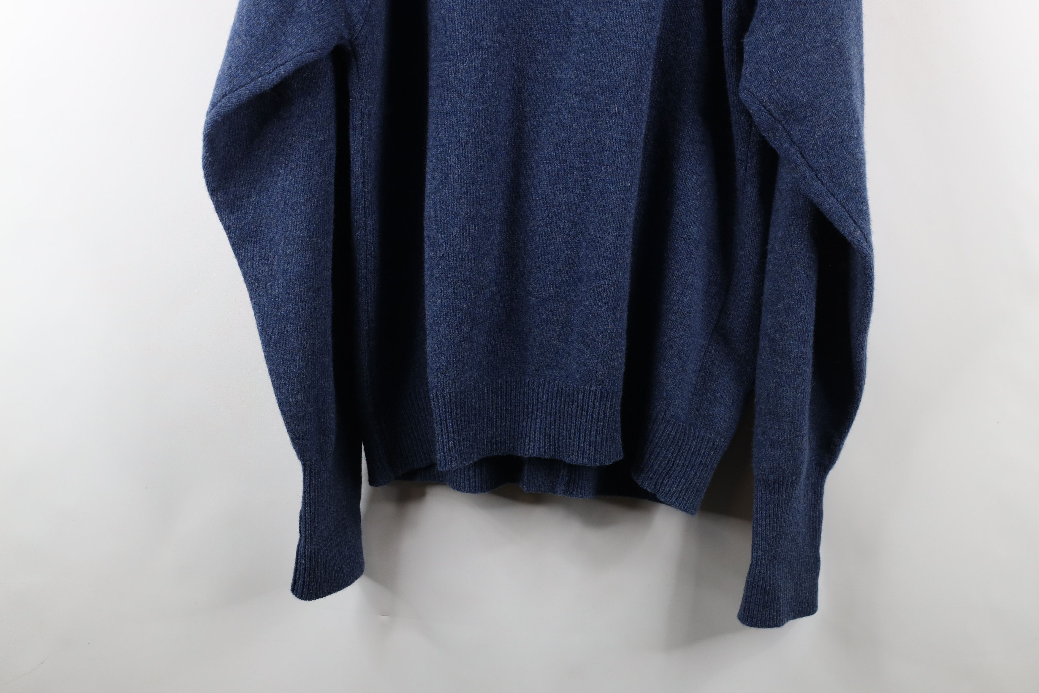 Vintage Vintage 90s Streetwear Knit Button Cardigan Sweater Blue Size US XL / EU 56 / 4 - 12 Thumbnail