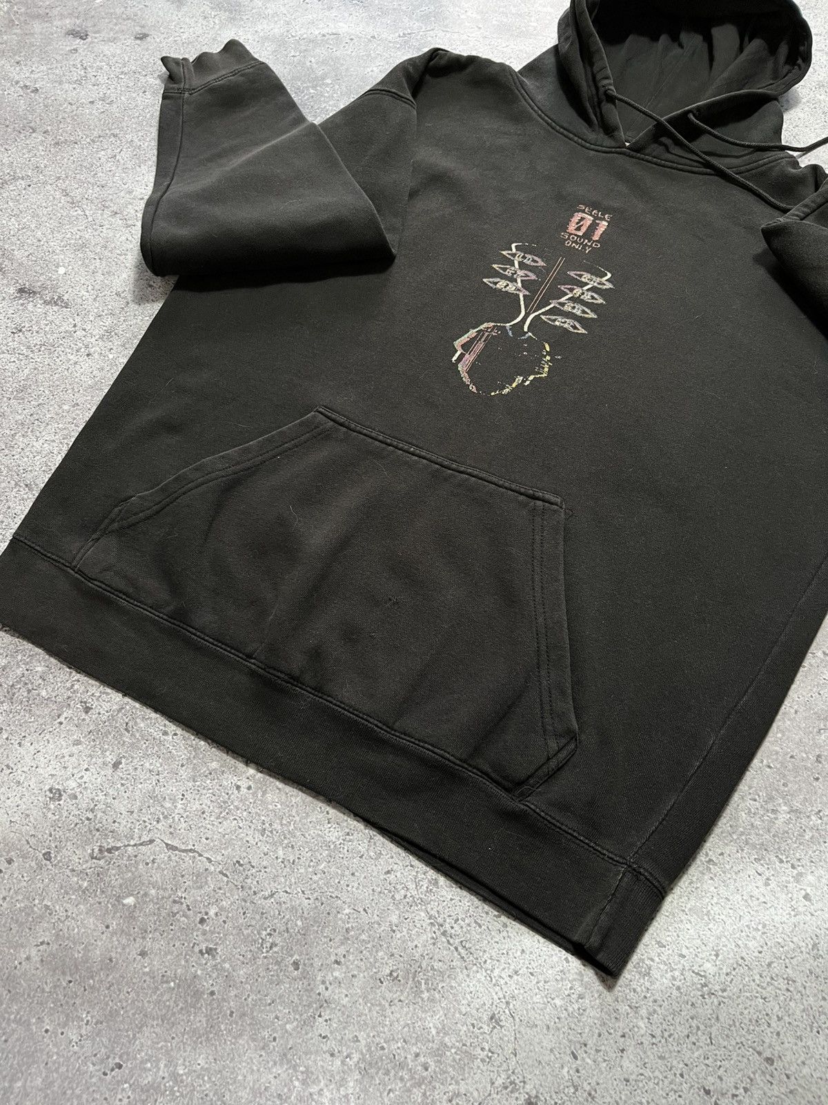 Anime Vintage Evangelion SEELE 01 "Sound Only" Hoodie Anime Delta Size US XL / EU 56 / 4 - 7 Thumbnail