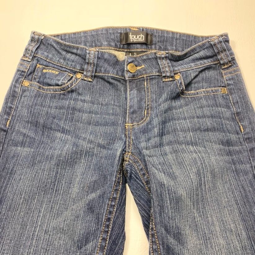 Vintage Touch Jeans by Alyssa Milano Womens 30x28.5 CHICAGO BEARS NFL Denim Boot Cut Jeans Size 26" / US 2 / IT 38 - 3 Thumbnail