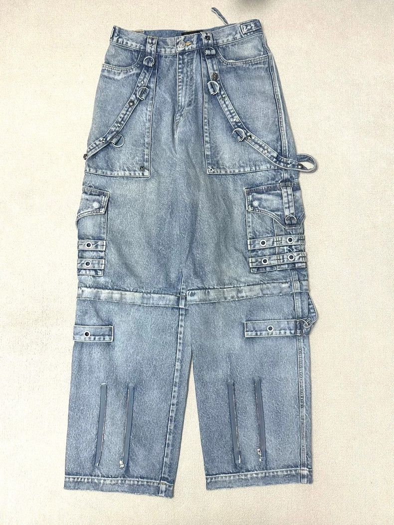 Balenciaga Balenciaga Raver Pants Denim 22FW Collection - dmc Size US 30 / EU 46 - 1 Thumbnail