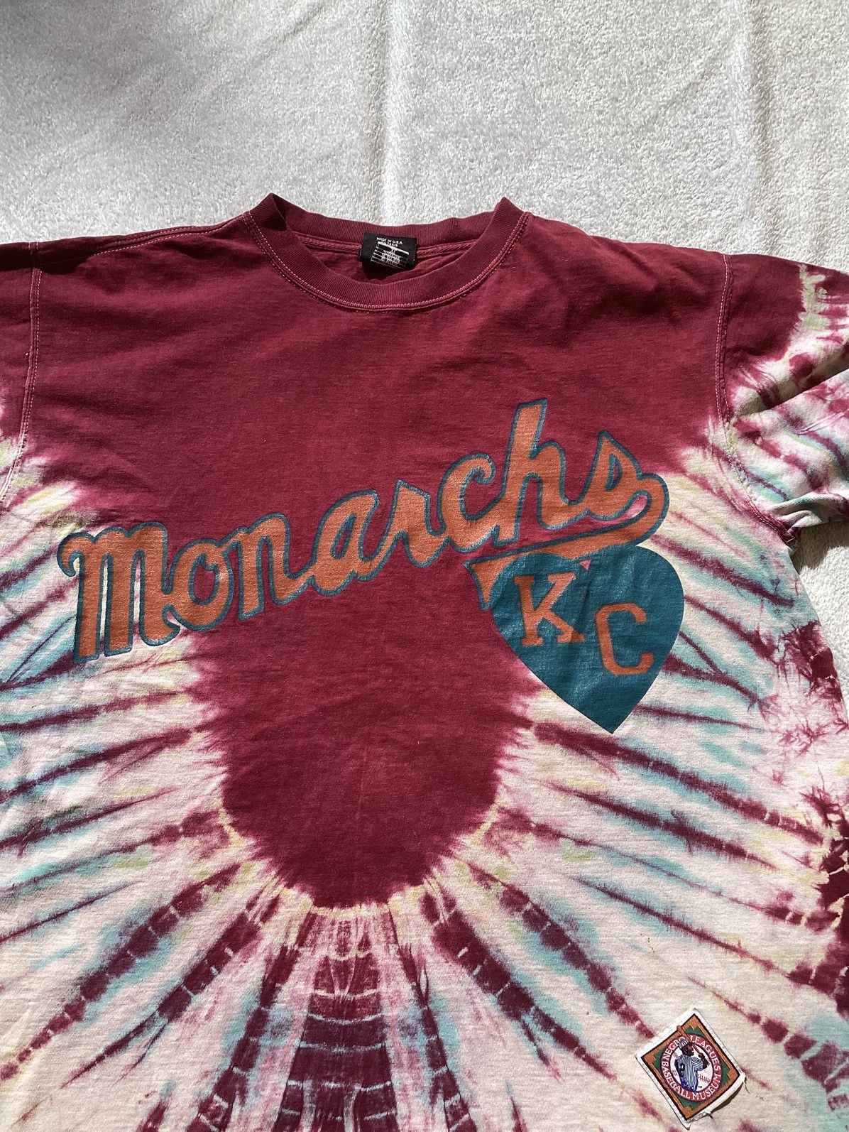 MLB Vintage KC monarch Negro league basebal Museum tshirt Size US L / EU 52-54 / 3 - 2 Thumbnail