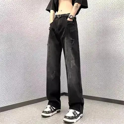 Japanese Brand VIBE Vintage loose fitting straight leg jeans Size US 34 / EU 50 - 1 Thumbnail