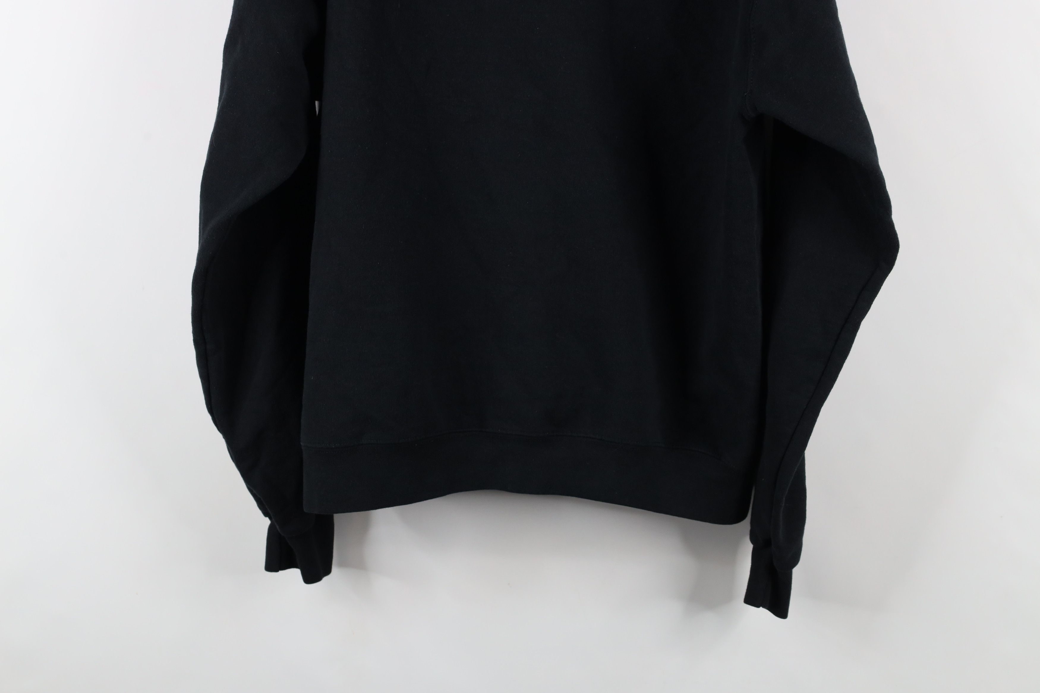 Champion × Vintage Vintage 90s Champion Classic Logo Hoodie Sweatshirt Black Size US L / EU 52-54 / 3 - 10 Thumbnail