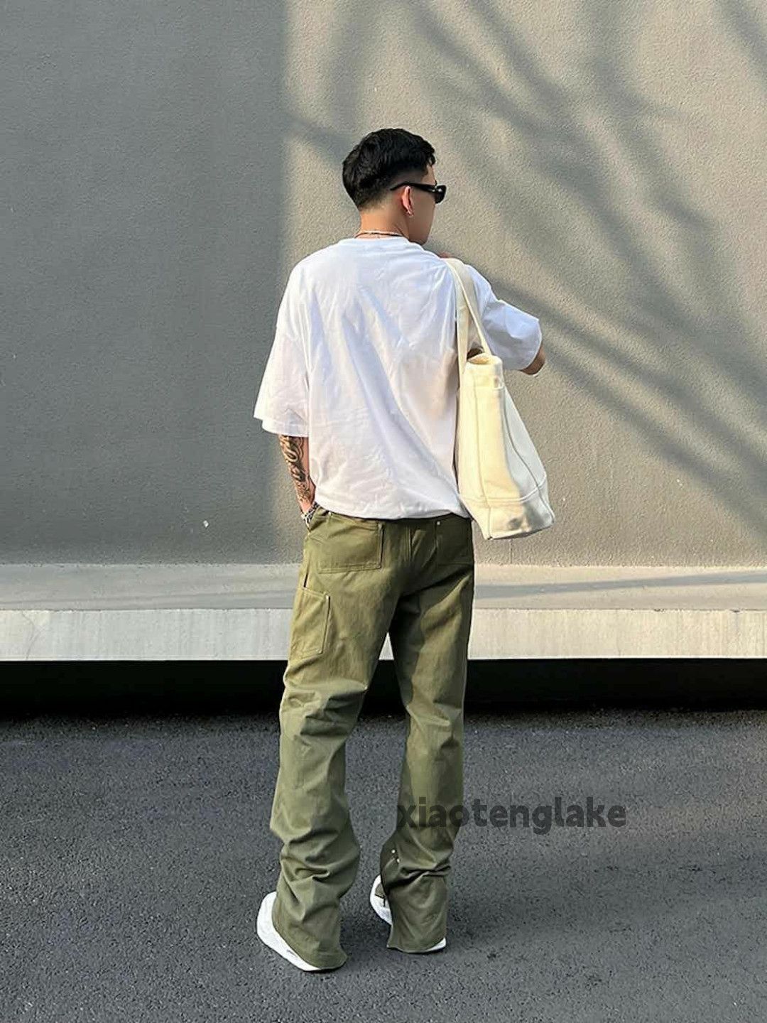 Designer × Japanese Brand × Vintage utility military outdoor carpenter zipper cargo pants Size US 32 / EU 48 - 3 Thumbnail