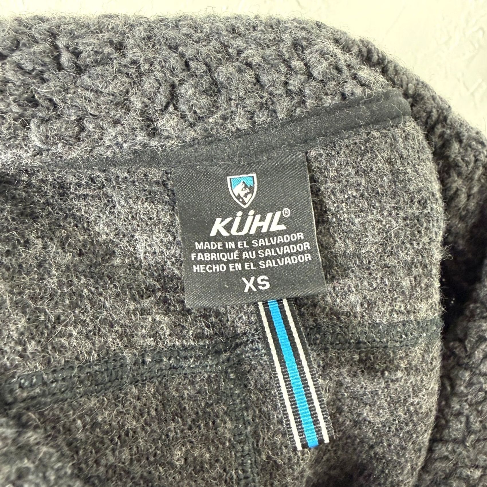 Vintage Kuhl Womens Sweater XS Kozet Long jacket Wool Blend Asymmetrical Full zip M3-22 Size XS / US 0-2 / IT 36-38 - 6 Thumbnail