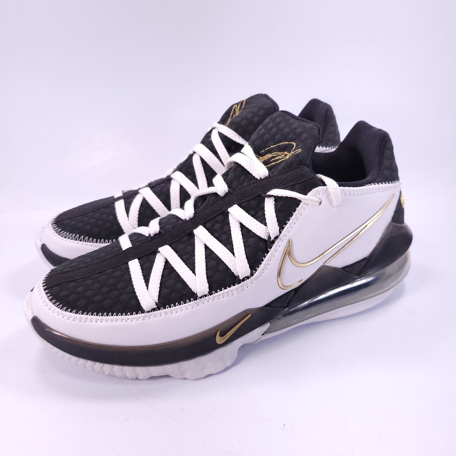 Nike Nike LeBron XVII Low Shoe Mens Size 9.5 CD5007-101 White Size US 9.5 / EU 42-43 - 1 Thumbnail
