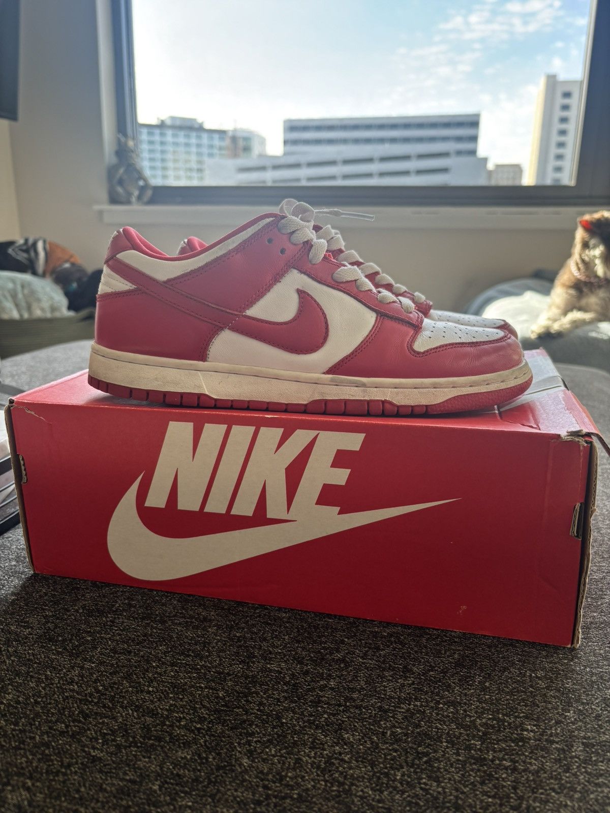 Nike Nike Dunk Low Red “St. John’s” Size US 8.5 / EU 41-42 - 3 Thumbnail