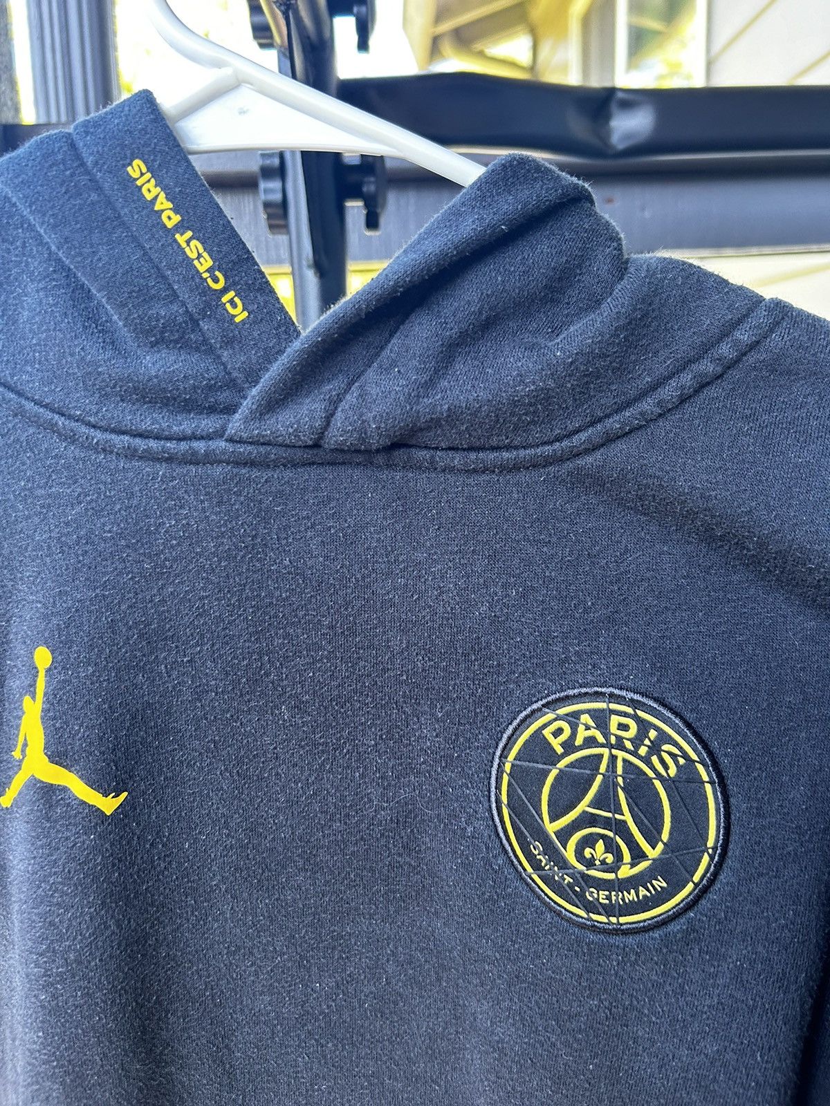 Jordan Brand × Nike × Vintage PSG Hoodie Size US S / EU 44-46 / 1 - 2 Thumbnail