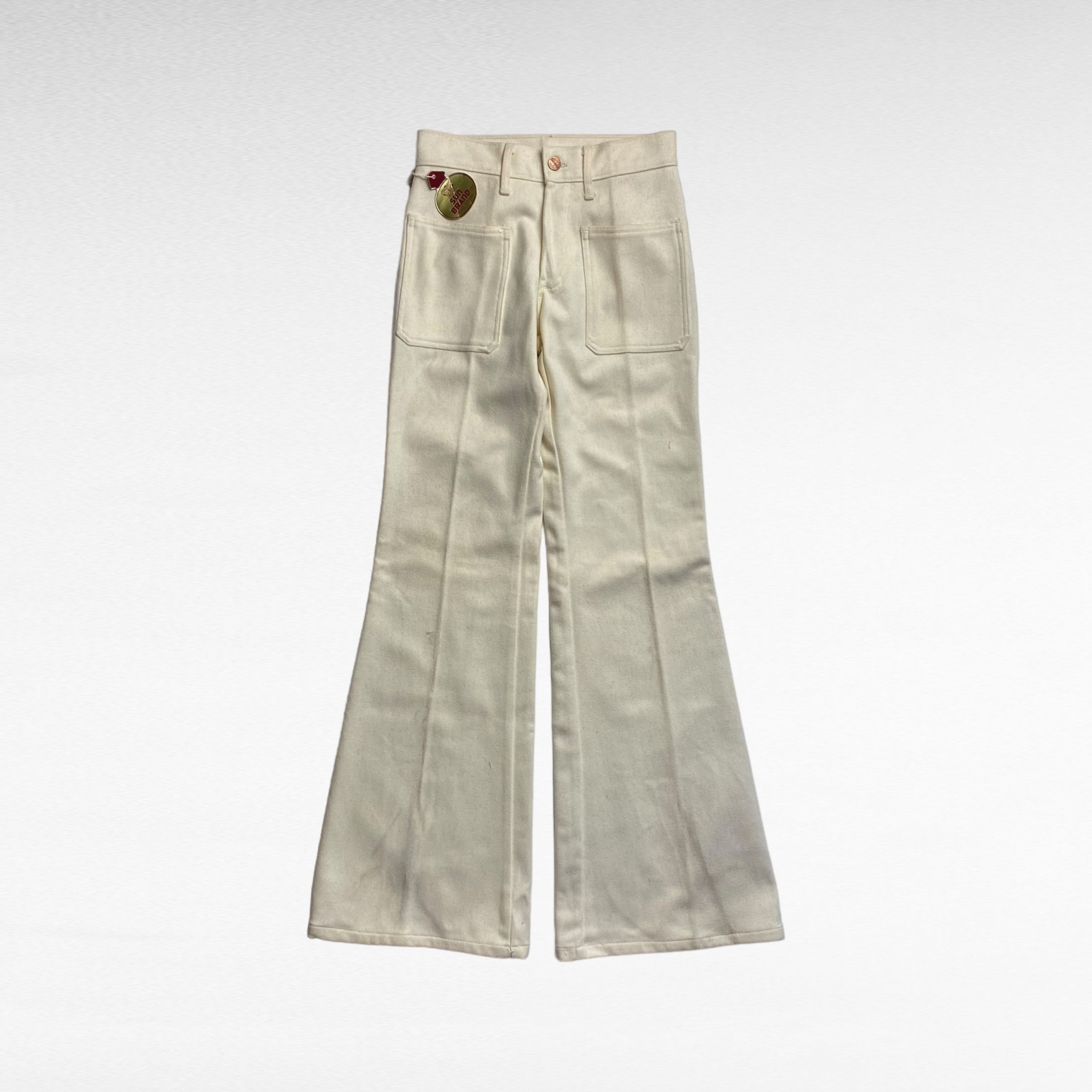 Wrangler Wrangler 60s Deadstock Wool Flannel Flare Pants Size W28×L34 Size US 28 / EU 44 - 1 Thumbnail