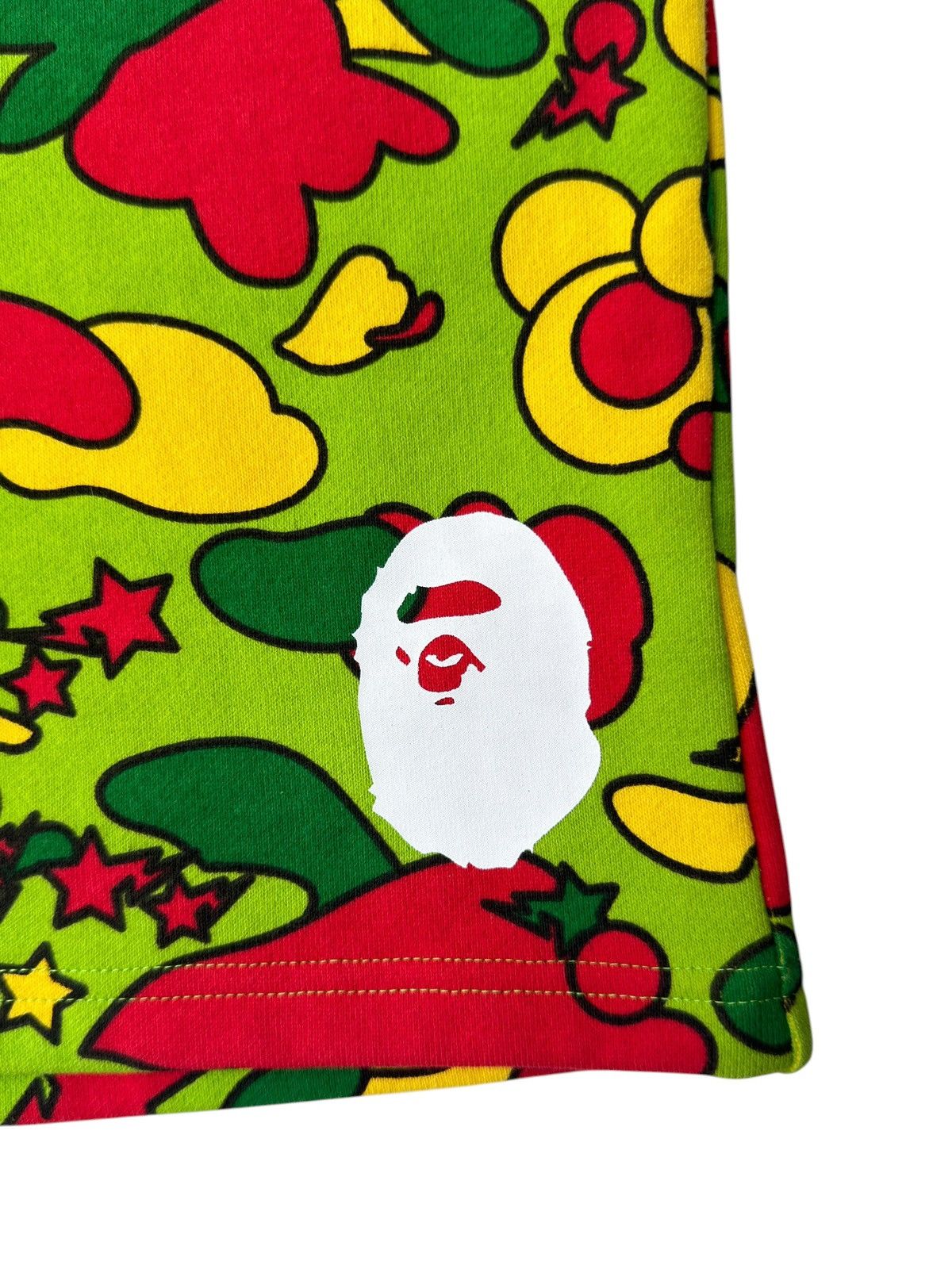 Bape BAPESTA Multi Color Camo Sweat Shorts Size US 36 / EU 52 - 5 Thumbnail