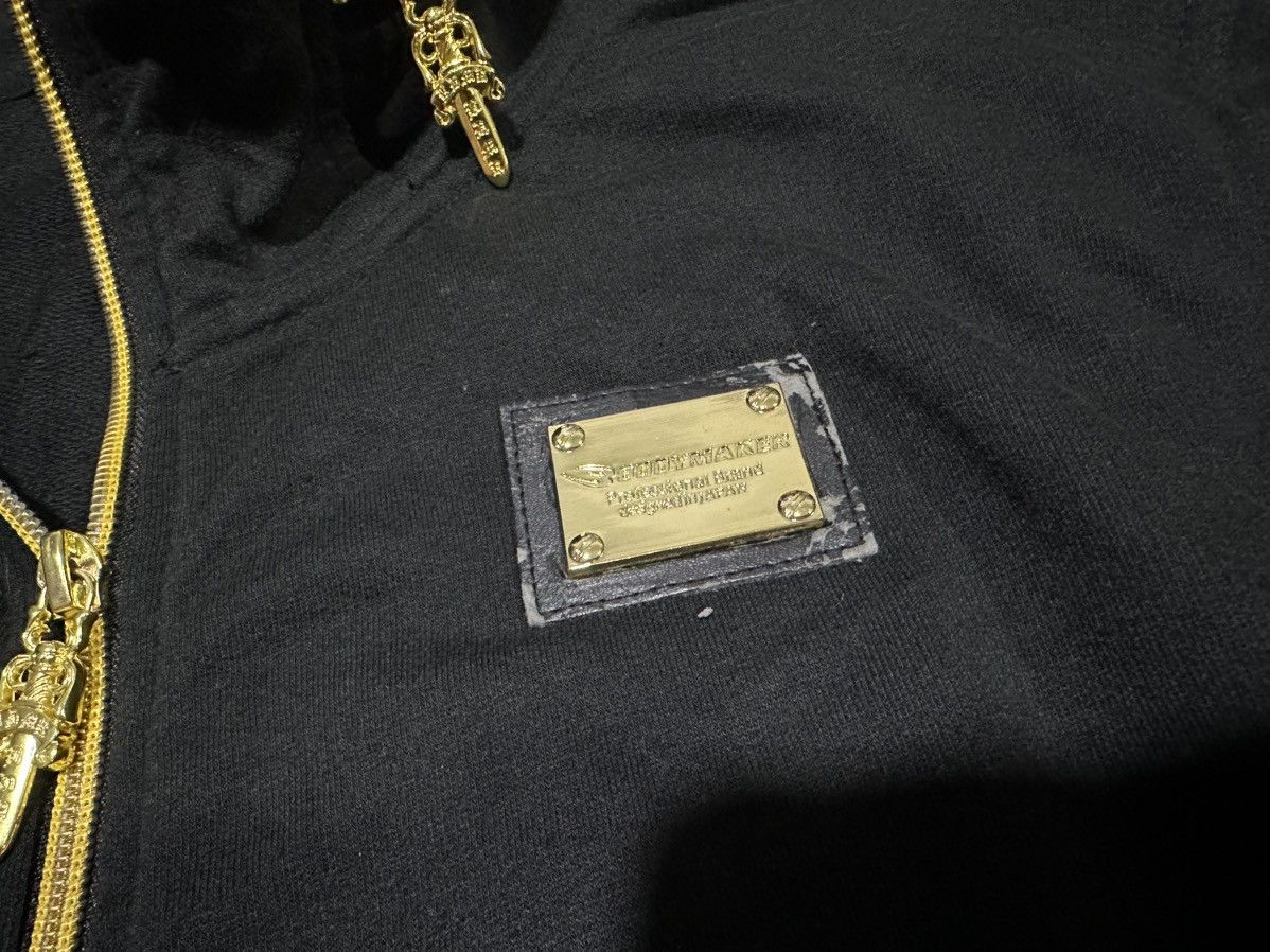 Japanese Brand 🔥Sick Y2K Body Maker Dagger Zioper Jacket Chrome Hearts Styl Size US L / EU 52-54 / 3 - 6 Thumbnail