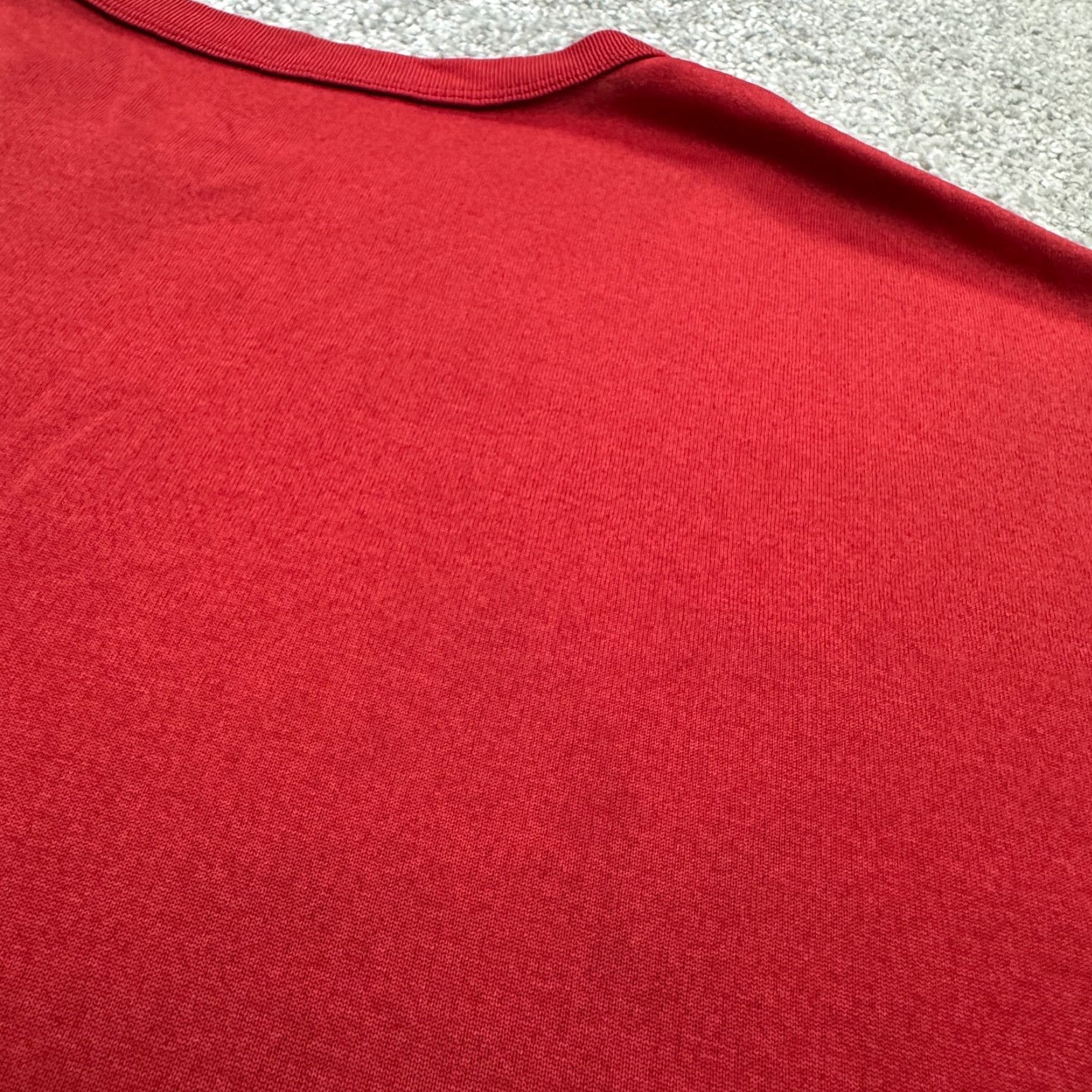 Nike VINTAGE Nike Fit T-Shirt Mens L Red Crew Neck Nike Fit Basic Casual Activewear 90s Sports Athleisure Shirt Short Sleeve Traditional Logo Solid Size US L / EU 52-54 / 3 - 5 Thumbnail