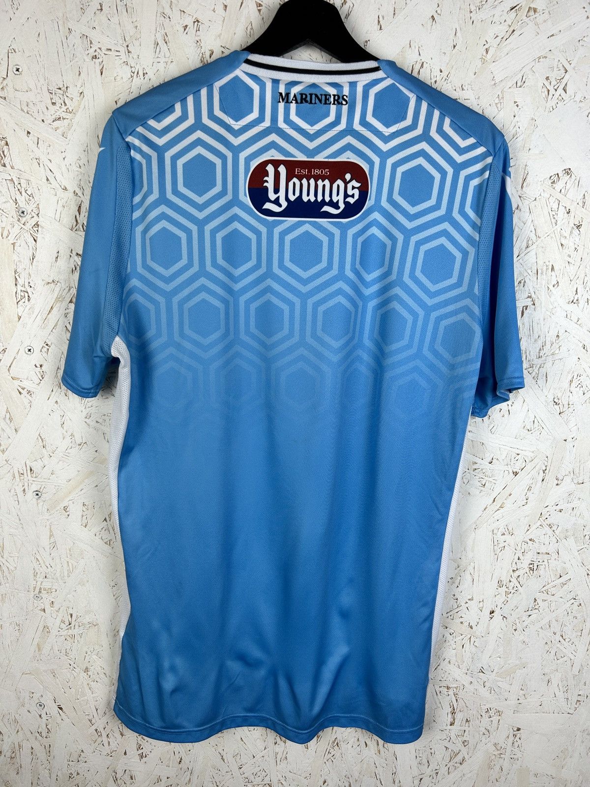 Macron Macron Grimsby Town 2021/22 Away Kit Soccer Jersey Blue XL Size US XL / EU 56 / 4 - 4 Thumbnail