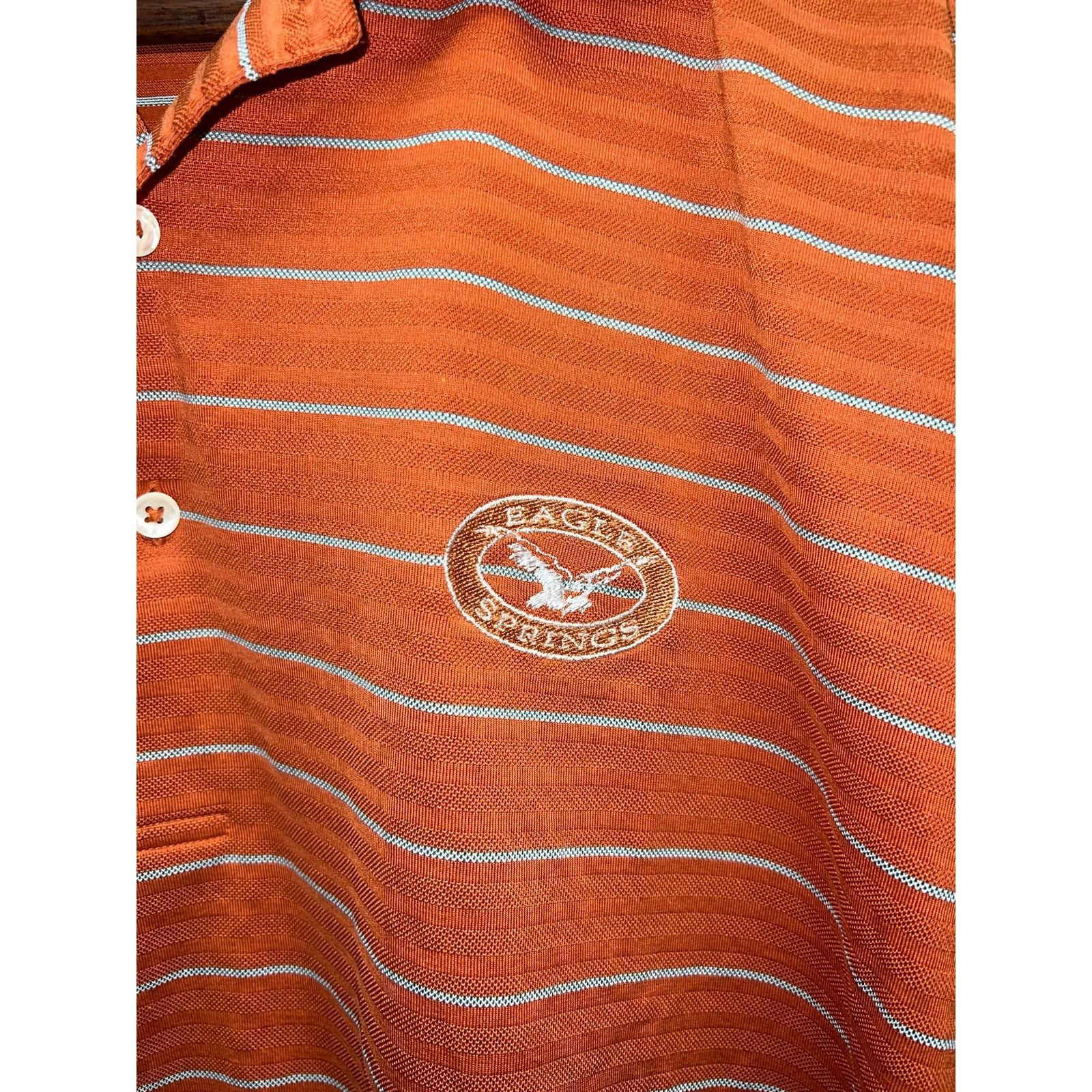 Vintage Vintage Fairway & Greene Polo Shirt Eagle Springs Golf XL Size US XL / EU 56 / 4 - 3 Thumbnail