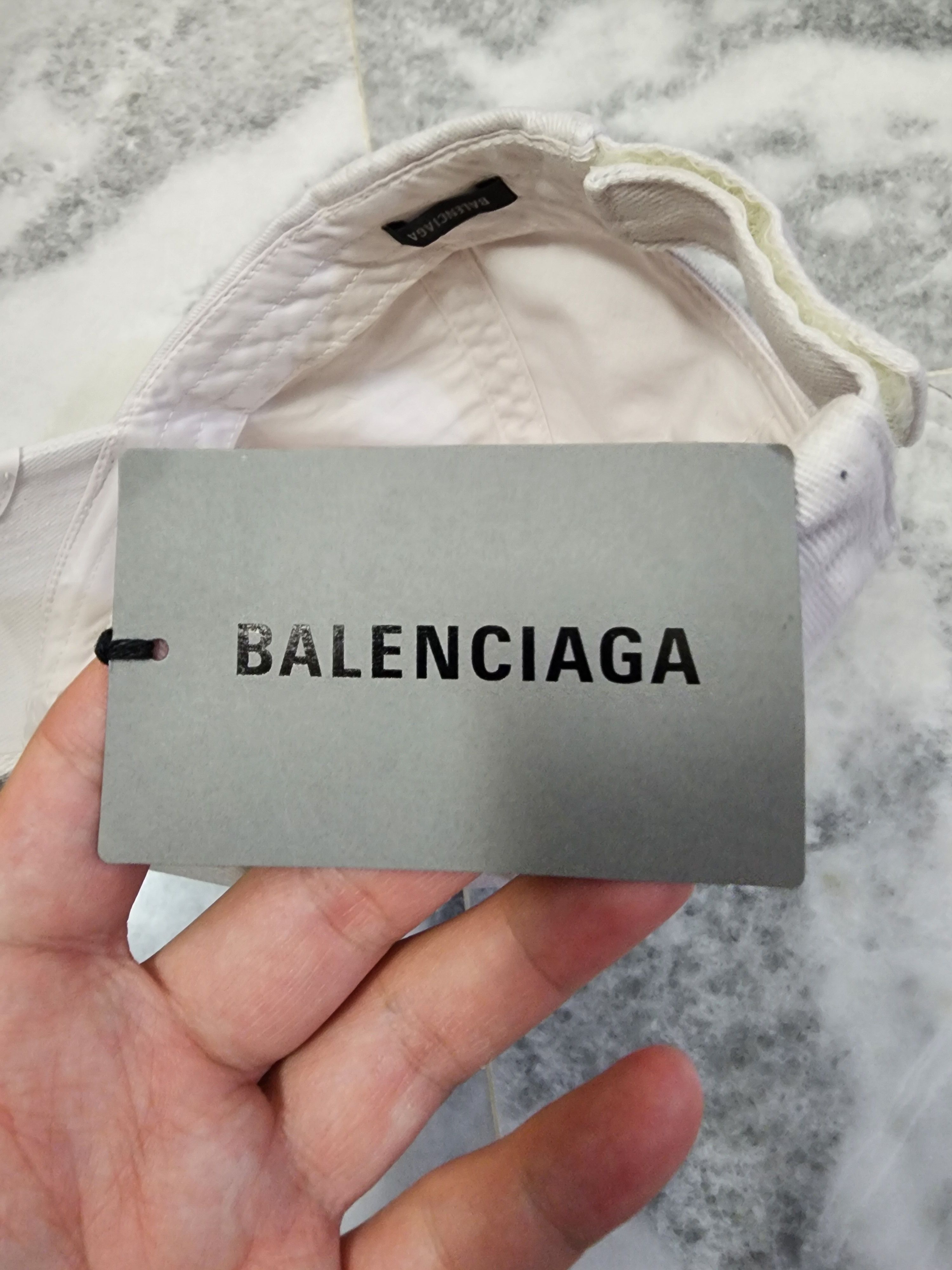 Balenciaga Gaffer Logo Cap Size ONE SIZE - 8 Thumbnail