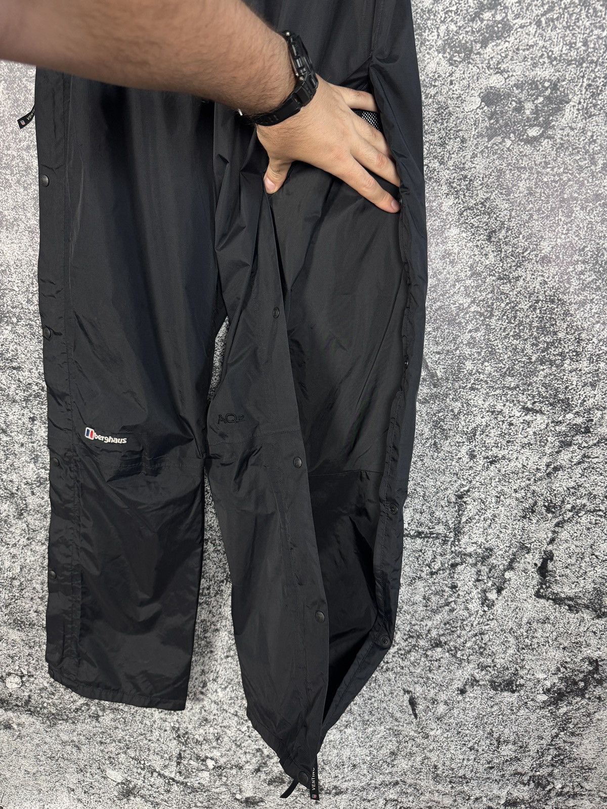 Berghaus Berghaus AQ2 Waterproof Overtrousers Pants Side Snap Size S Size US 32 / EU 48 - 8 Thumbnail