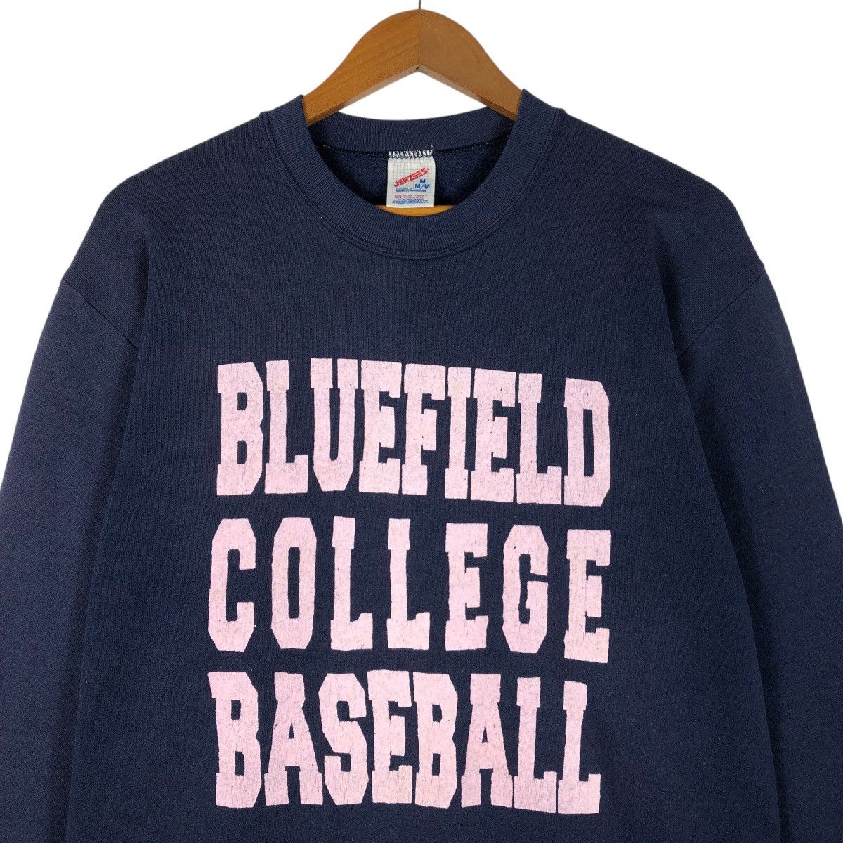 Jerzees Vintage Jerzees Bluefield College Baseball Sweatshirt Size US M / EU 48-50 / 2 - 3 Thumbnail