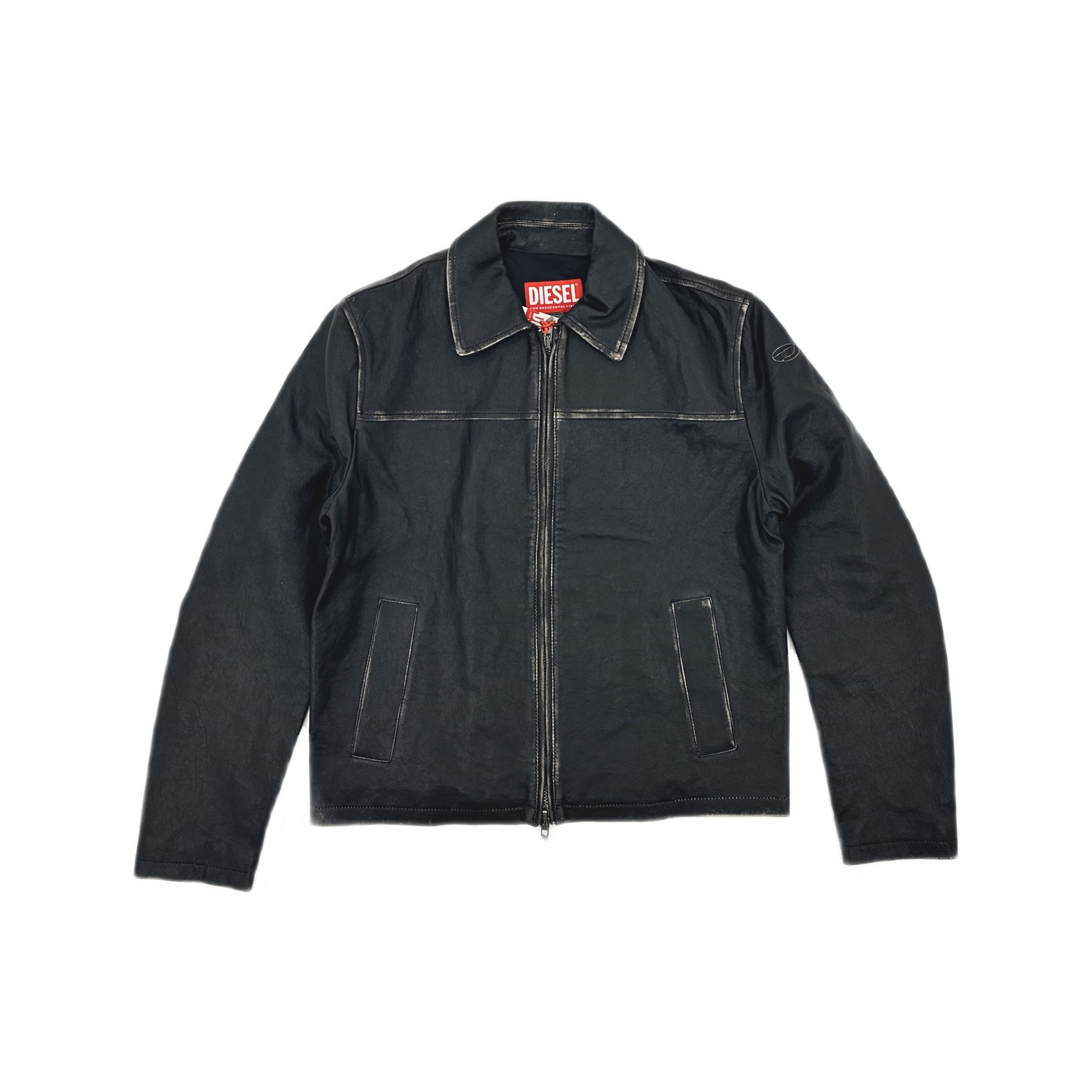 Diesel Diesel L-GARRETT Leather Jacket | Grailed