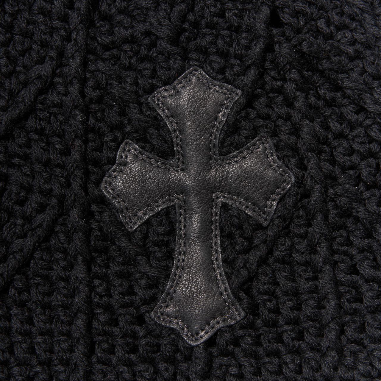 Chrome Hearts CHROME HEARTS Aspen Cross Patch Cashmere Beanie Size ONE SIZE - 4 Thumbnail