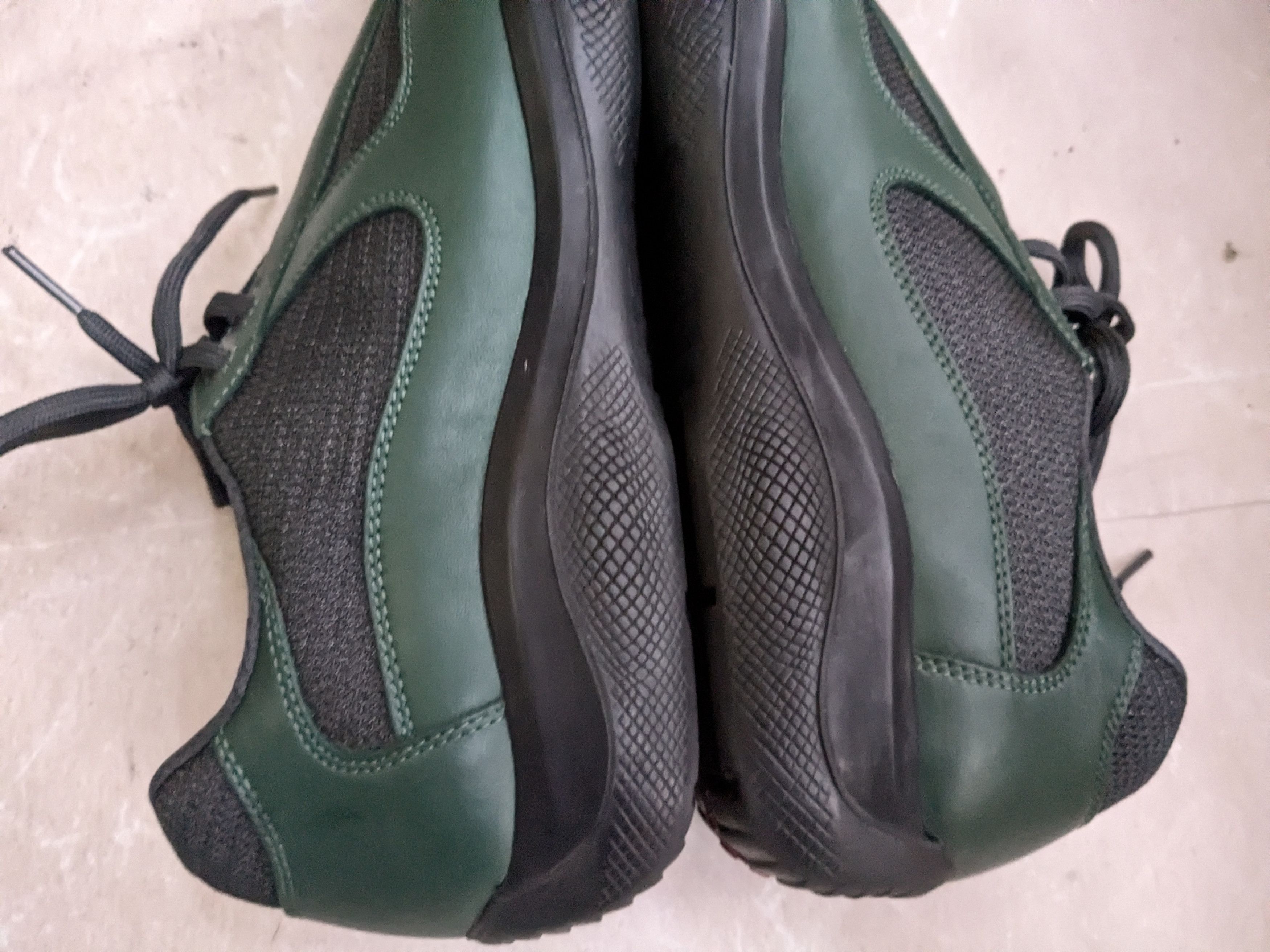 Prada Prada America's Cup Green 11.5 Leather Low Tops Size US 11.5 / EU 44-45 - 11 Thumbnail