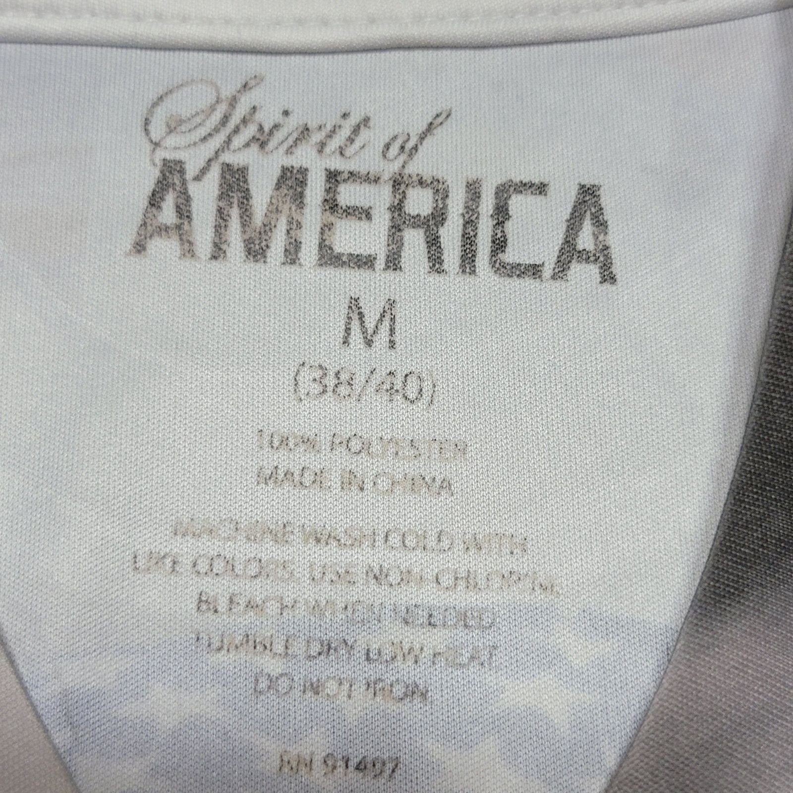 Other Spirit Of America Biker Bulldog Unisex Tee - Medium (38-40) Size M / US 6-8 / IT 42-44 - 3 Thumbnail