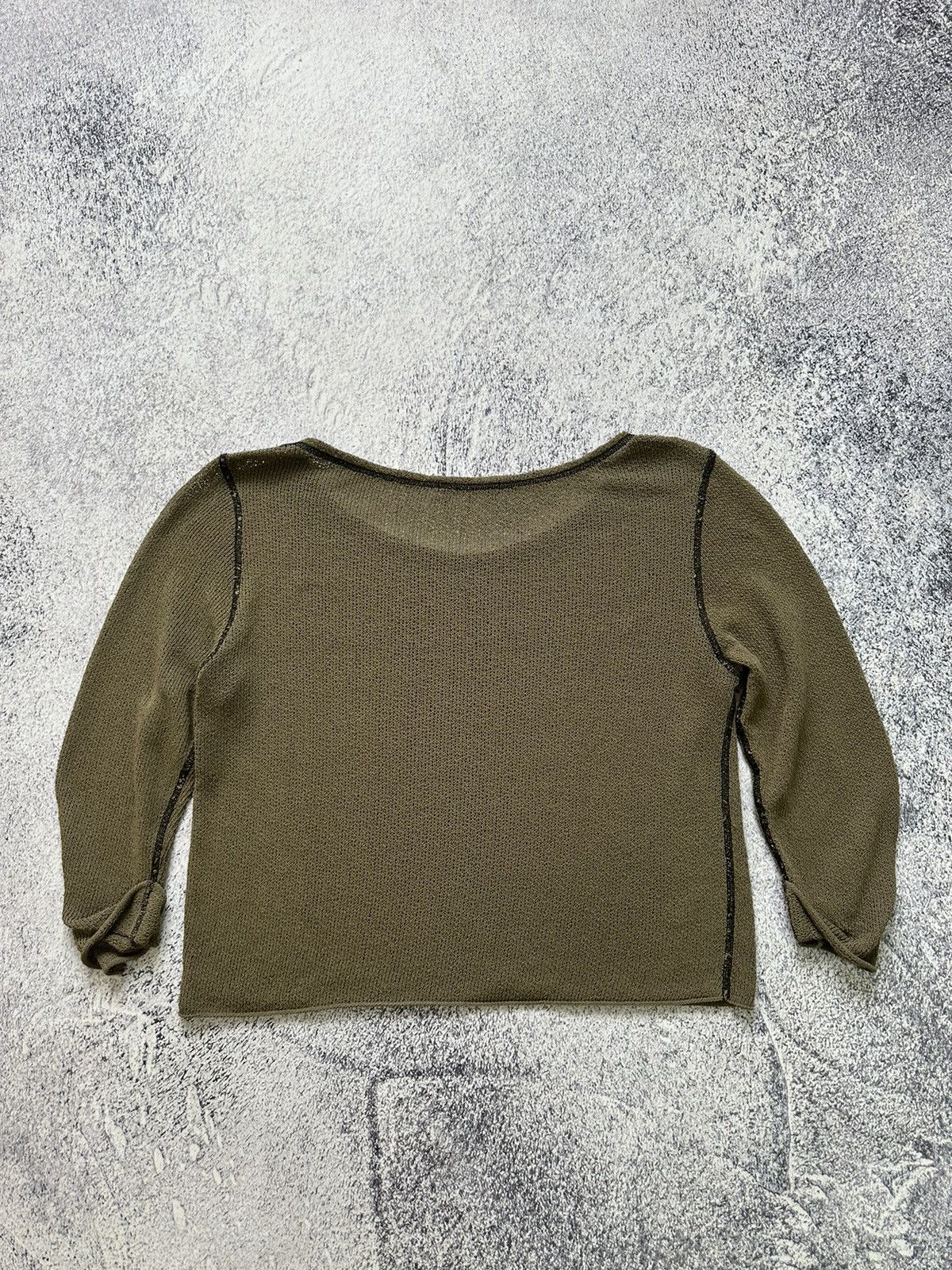 Annette Gortz Annette Görtz Pullover M in Green avantgarde Opium JPG Size M / US 6-8 / IT 42-44 - 15 Thumbnail