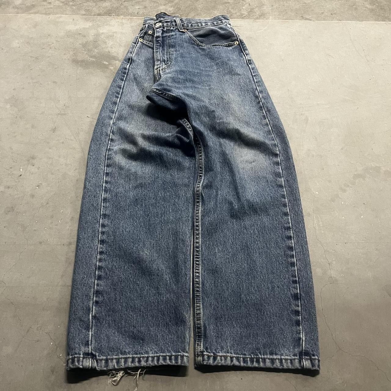 Levi's Vintage Y2K/2000s Levis Grunge Essential Medium Wash Denim Jeans! Size US 34 / EU 50 - 3 Thumbnail