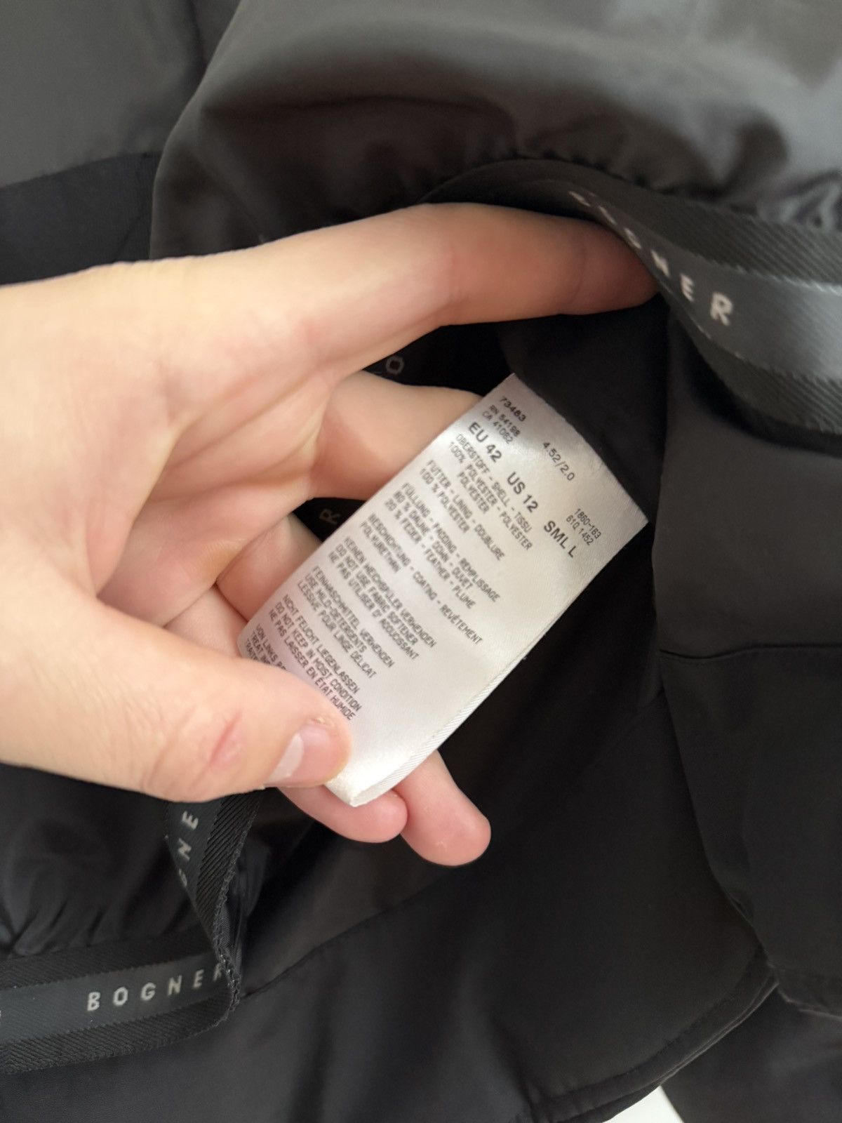 Bogner Bogner Canada Mountain Sports Reflective Ski Bomber Jacket Size US L / EU 52-54 / 3 - 9 Thumbnail