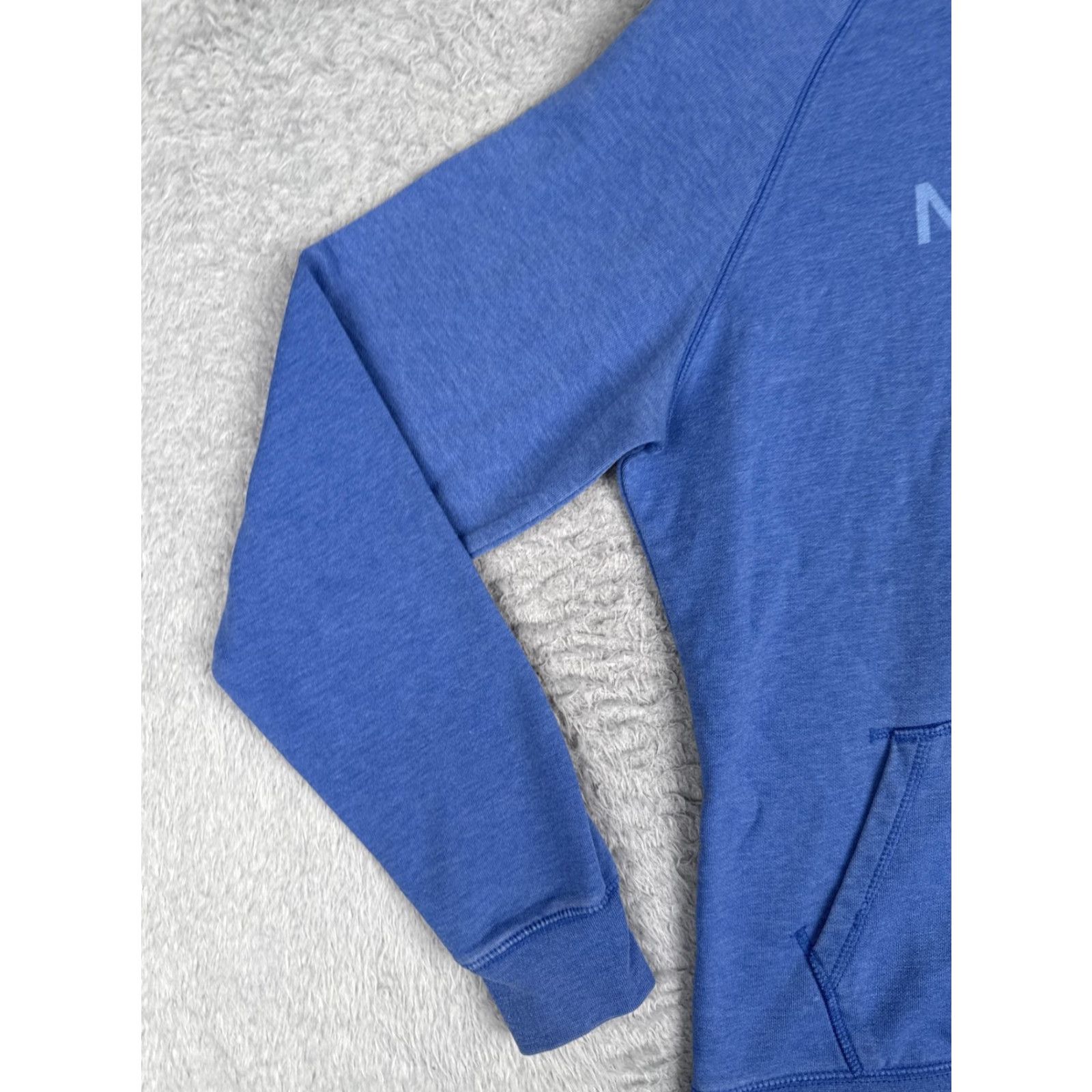 The North Face The North Face Hoodie Womens L Blue Half Dome Logo Jersey Fabric Sweatshirt Size L / US 10 / IT 46 - 3 Thumbnail