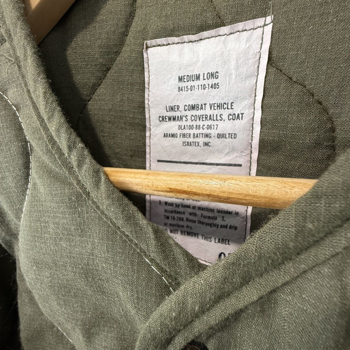 Vintage Vtg 80s Army Combat Liner Size US M / EU 48-50 / 2 - 6 Thumbnail