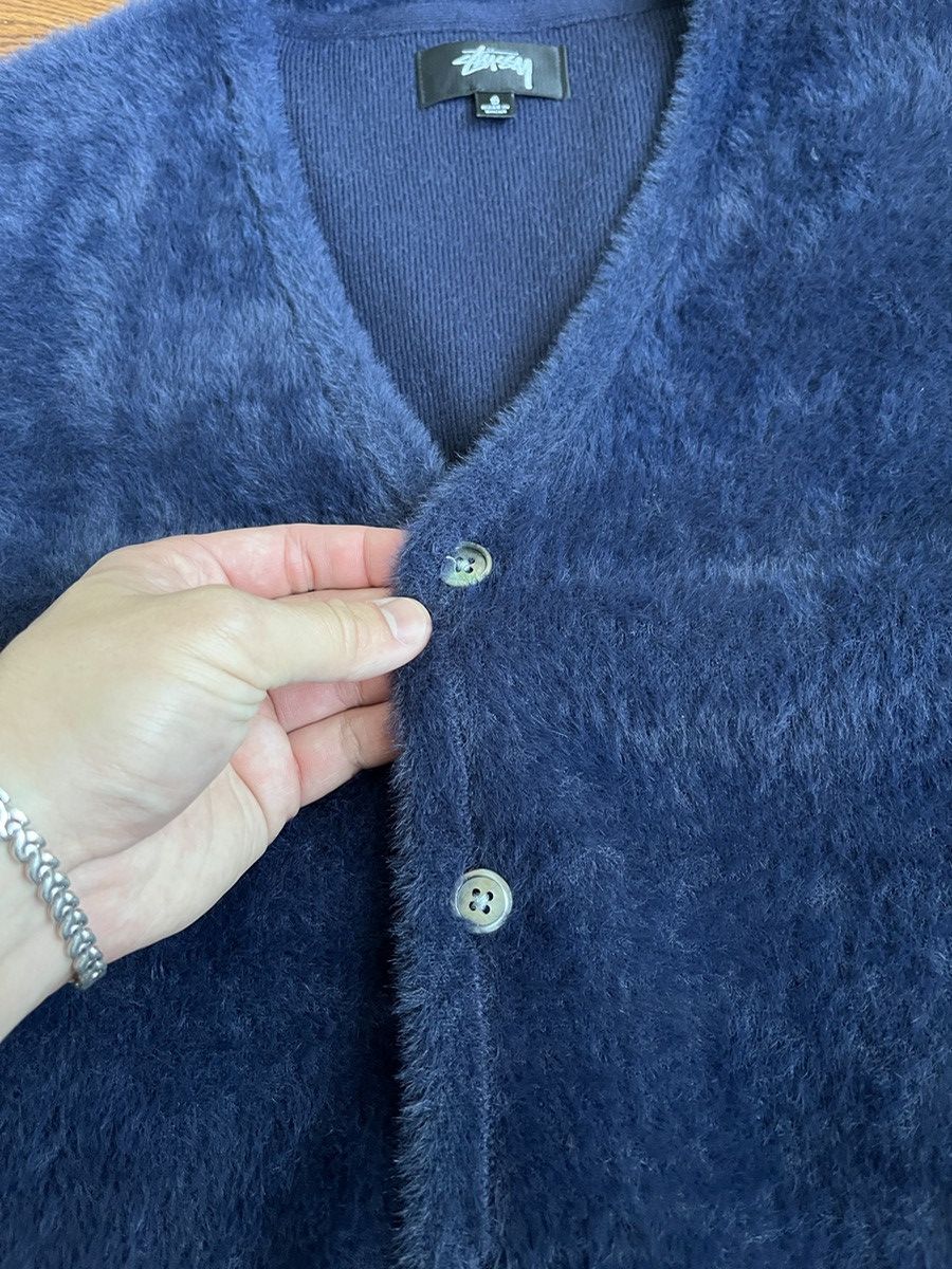 Stussy Stussy Wool Cardigan Blue/Navy Size US S / EU 44-46 / 1 - 2 Thumbnail