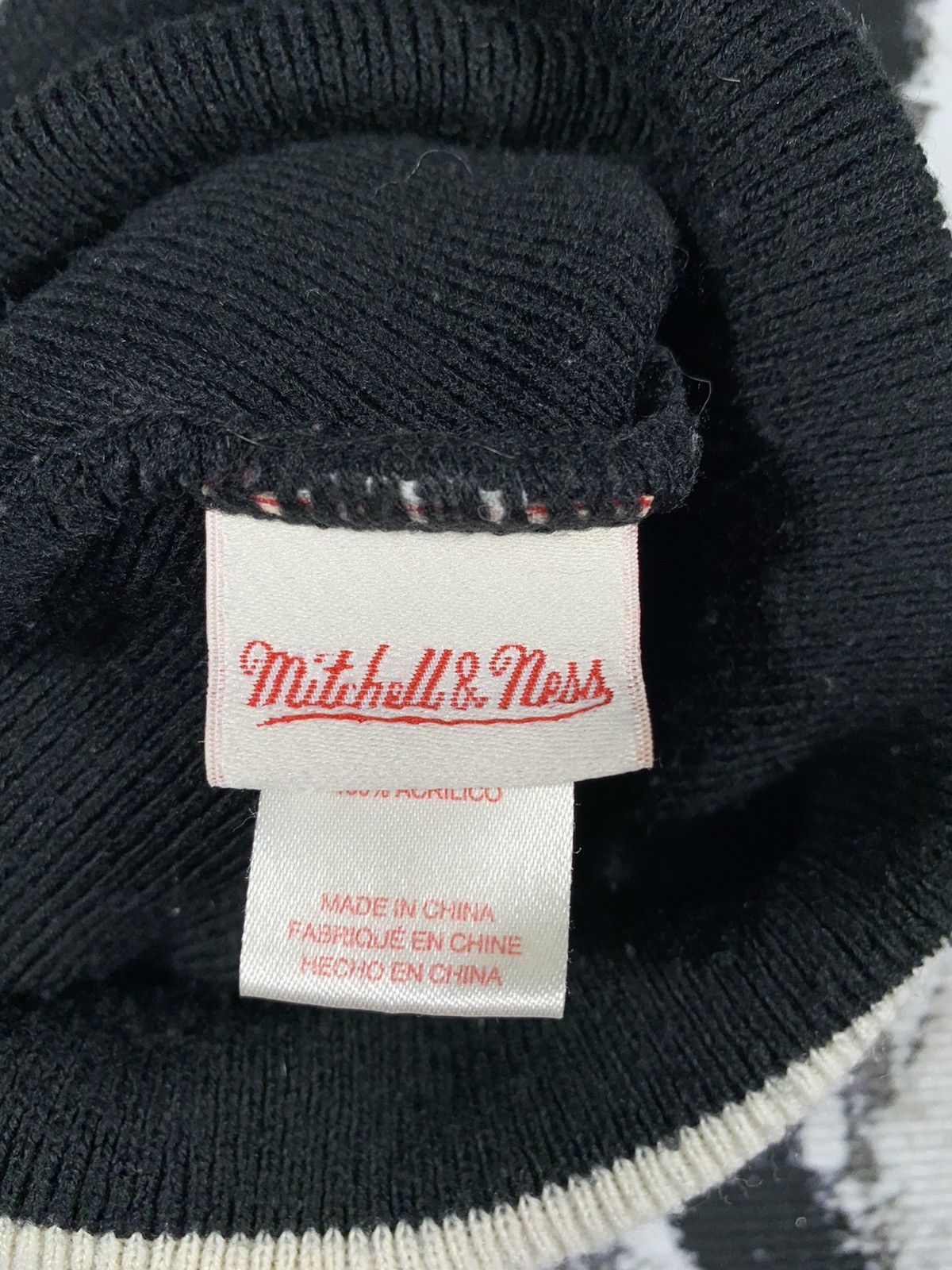 Mitchell & Ness × Vintage Mitchell & Ness New Jersey Nets Beanie Hat Size ONE SIZE - 4 Thumbnail