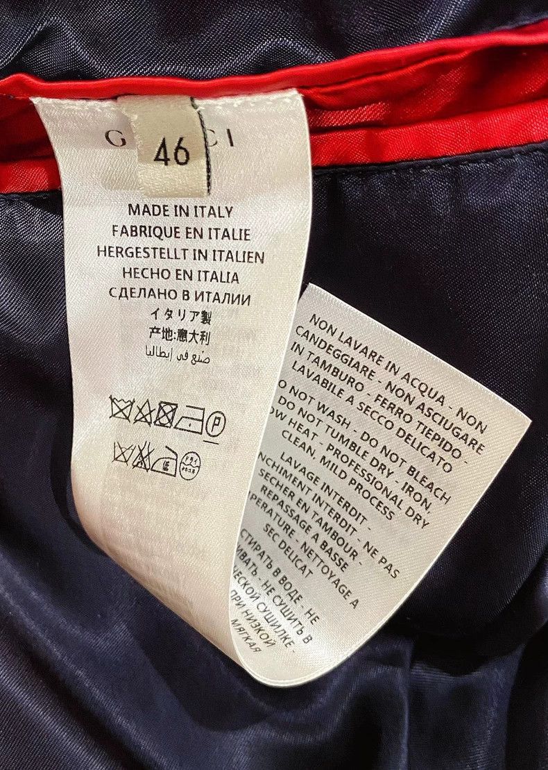 Gucci GucciRed embroidered tiger head jacket 2503-Nextarrow Size US S / EU 44-46 / 1 - 6 Thumbnail
