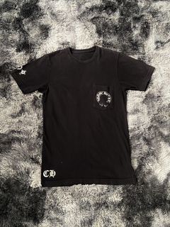 Chrome Hearts Horse Shoe Logo Pocket T-Shirt White